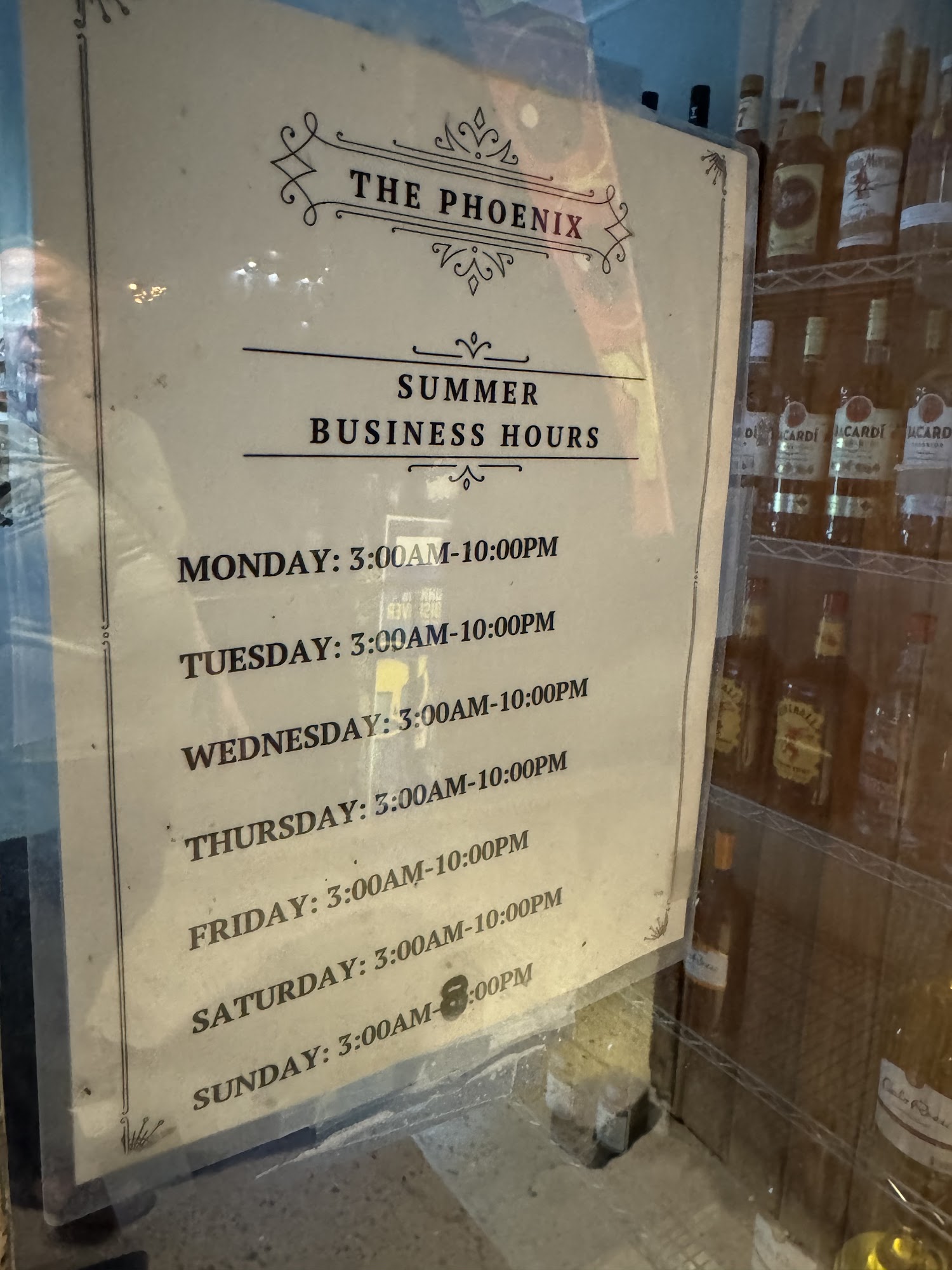 The Phoenix- Best Convenience Store Menu