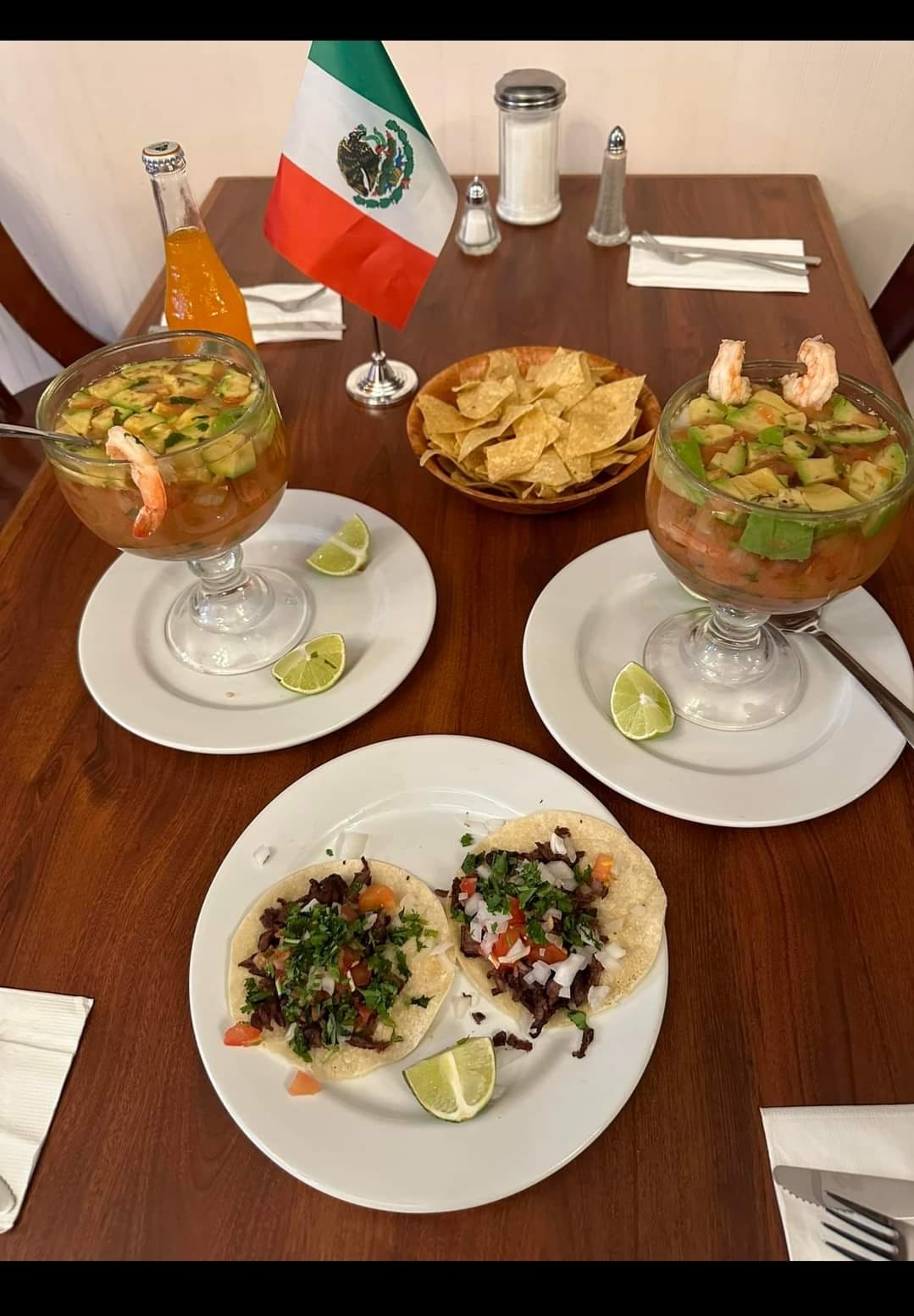 El Tapatio at the Jackson House Menu