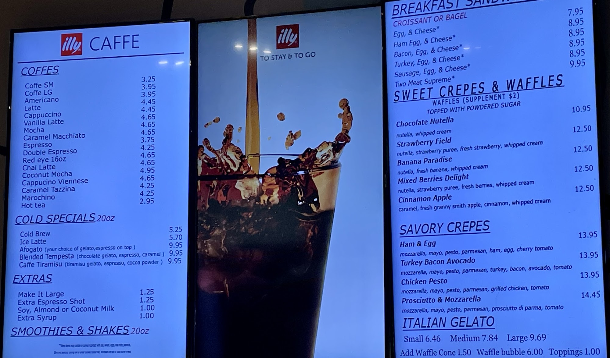 Cocolini Menu