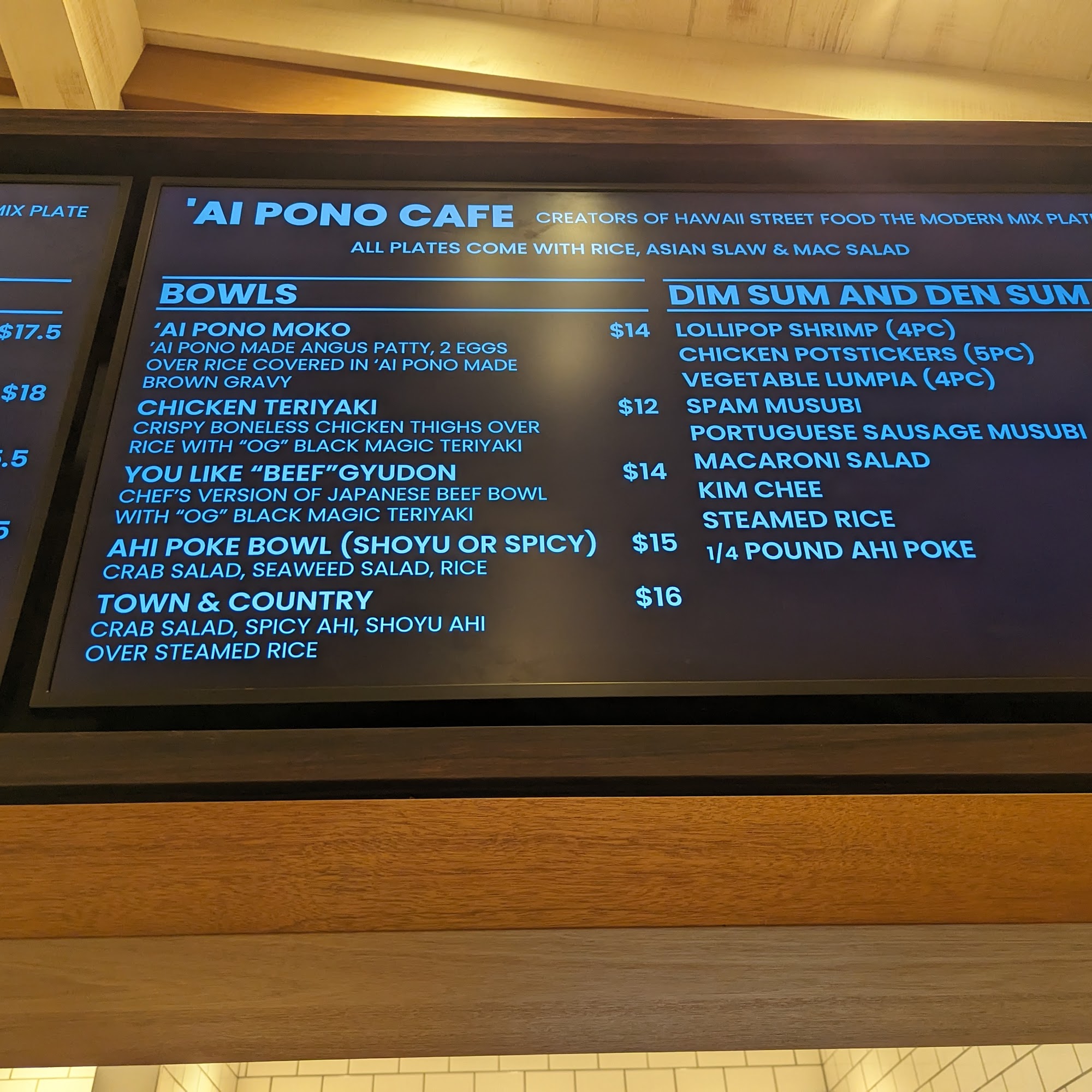 Eat Your Heart Out Menu