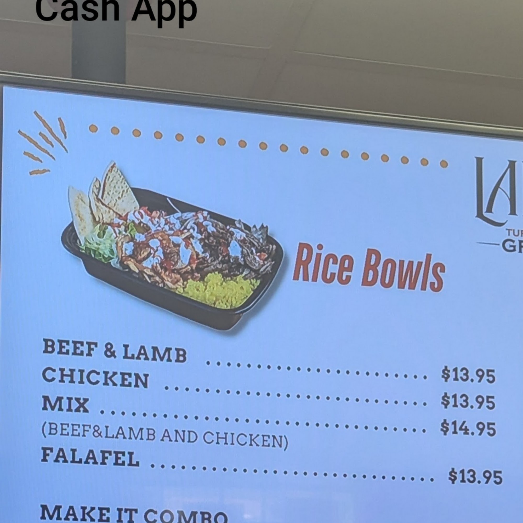 BASE ACCESS Laila Turkish Grill Menu