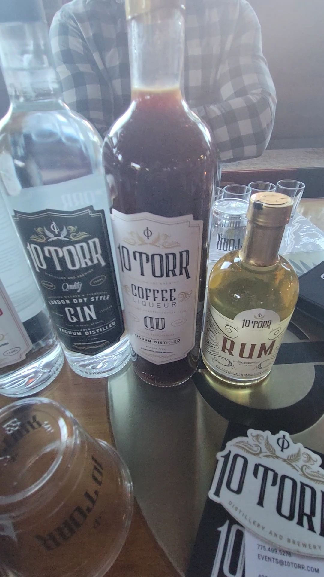 10 Torr Distilling and Brewing Menu