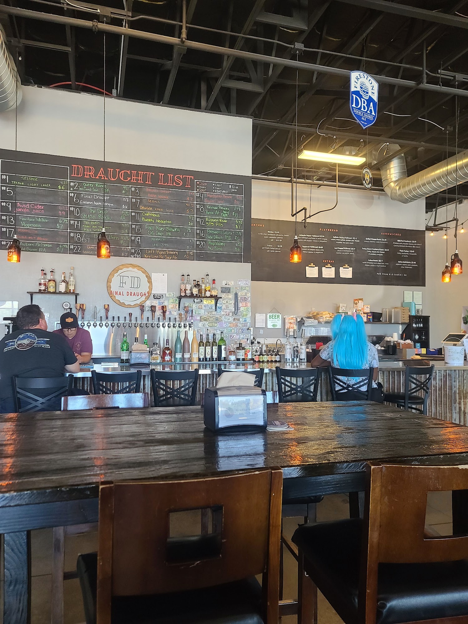 Final Draught Sparks