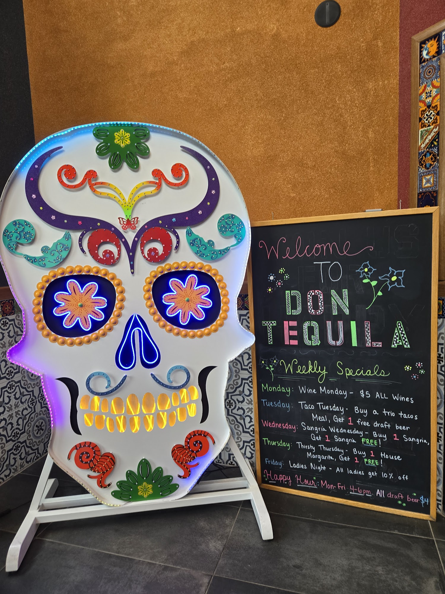Don Tequila Menu