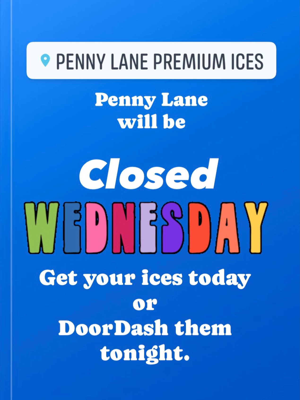 Penny Lane Ices Express Albany