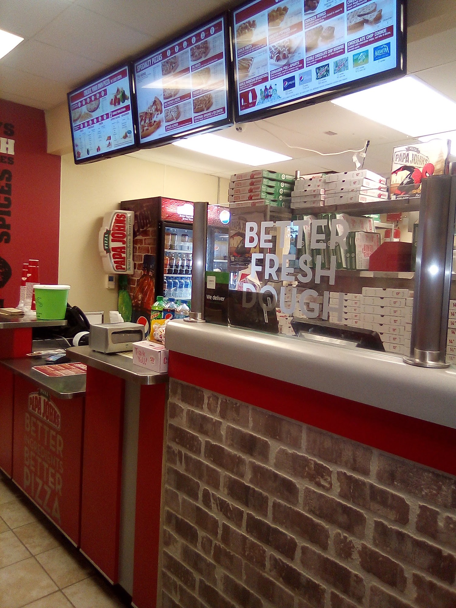 Papa Johns Pizza Menu