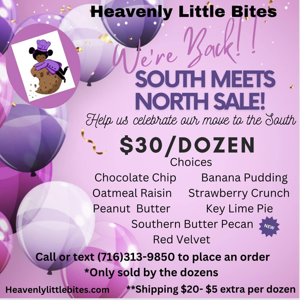 Heavenly Little Bites Menu