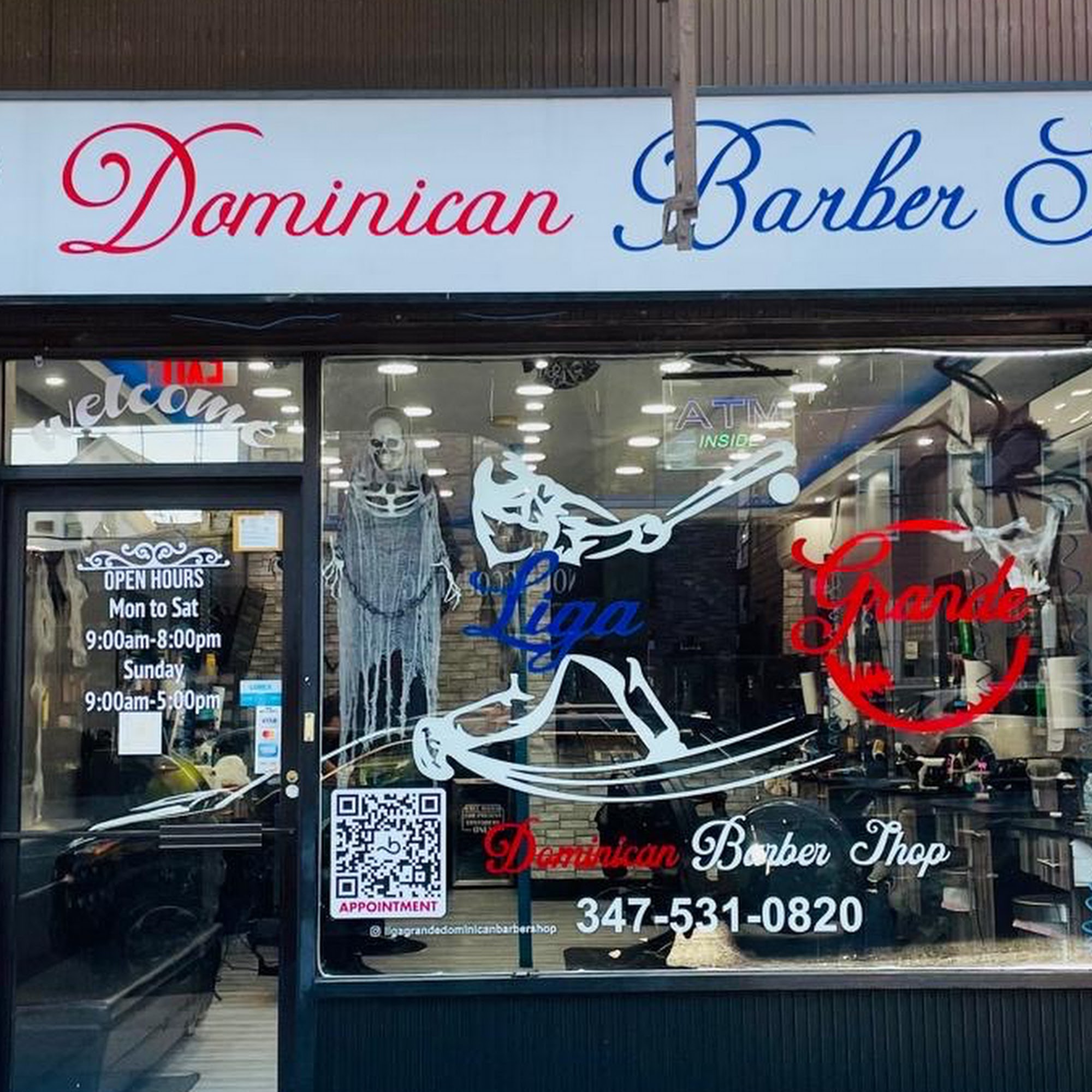 Liga grande Dominican barber shop