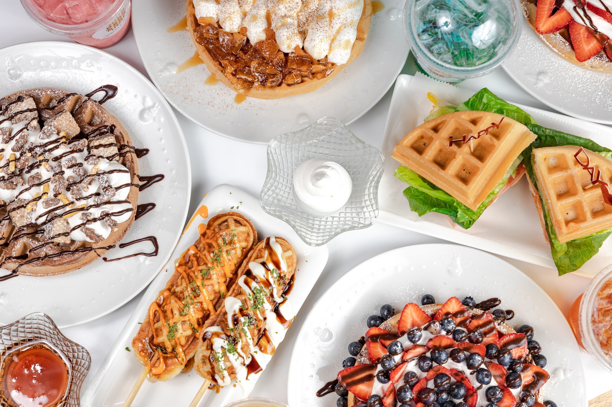 Waffle N Sip | Coffee and Waffle | Waffle Dog & Sandwich Bayside