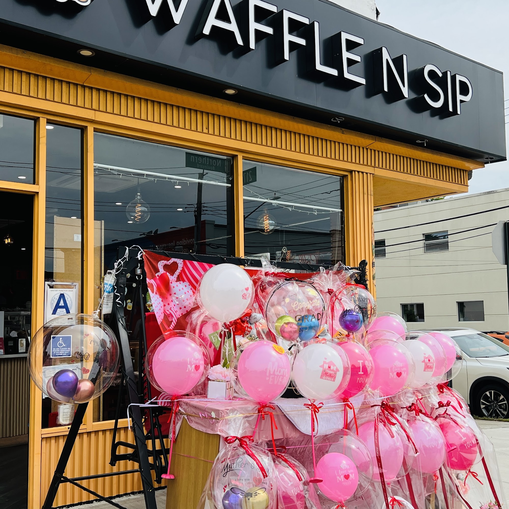 Waffle N Sip | Coffee and Waffle | Waffle Dog & Sandwich Bayside