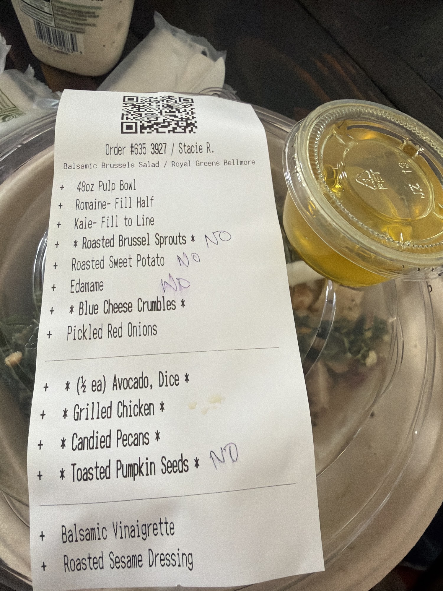 Wonder Bellmore Menu