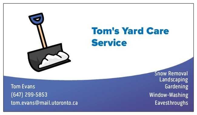 Tom's Yard Work Services