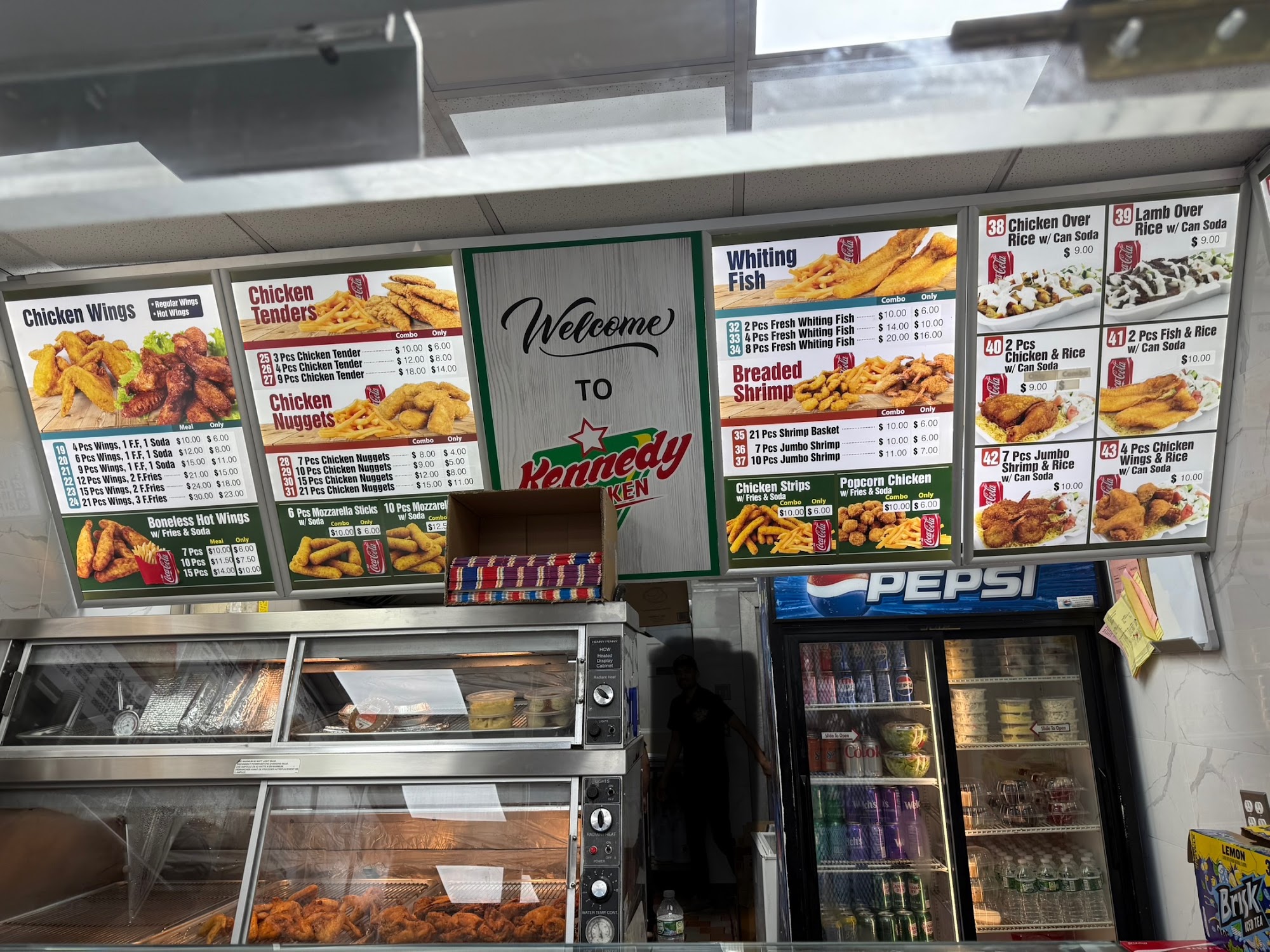 Kennedy Fried Chicken & Pizza Menu