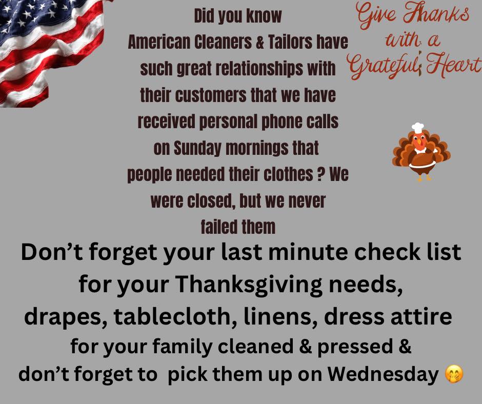 T.L.C. Cleaners & Tailoring