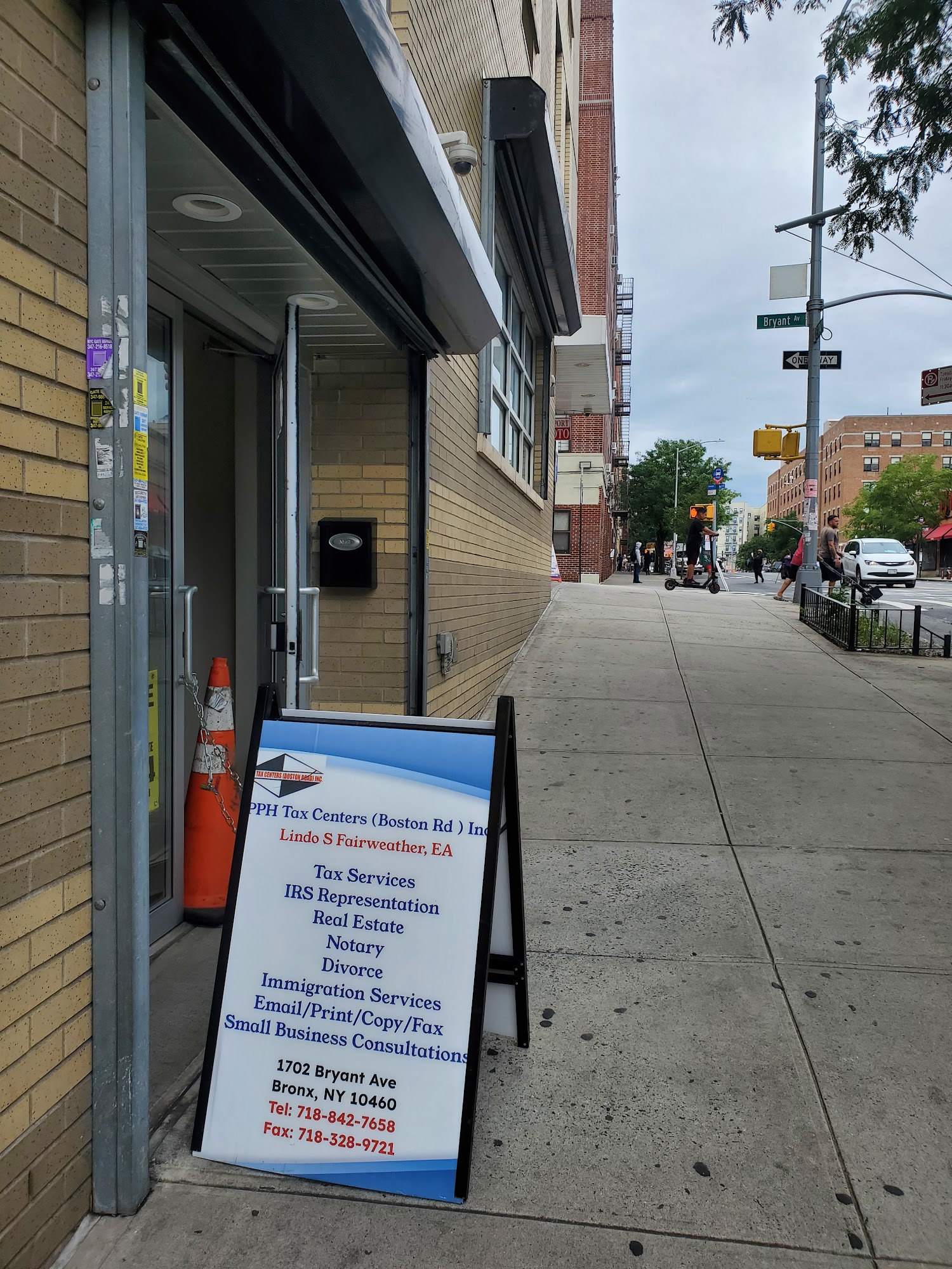 PPH Tax Centers (Boston Road) INC,