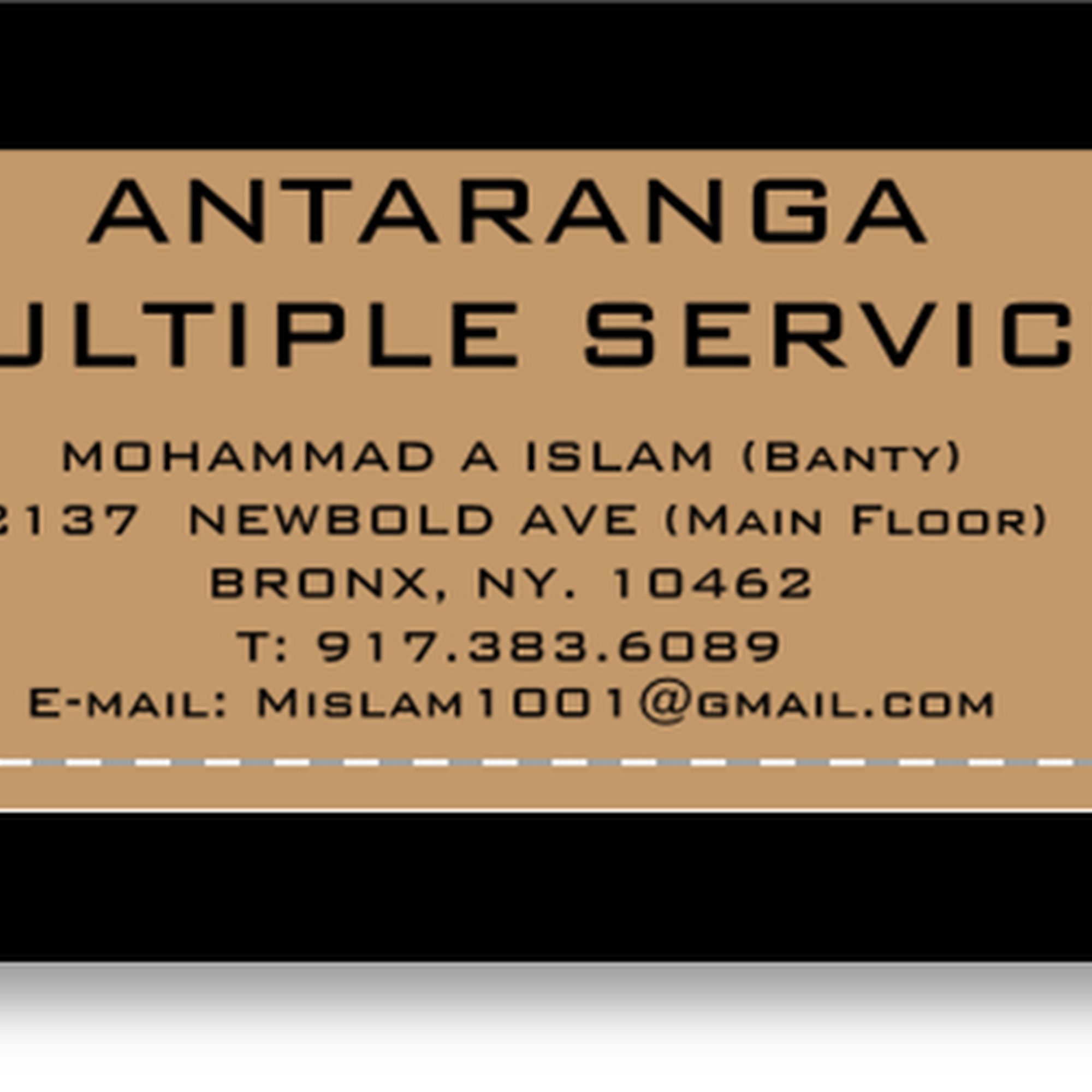 ANTARANGA MULTIPLE SERVICE