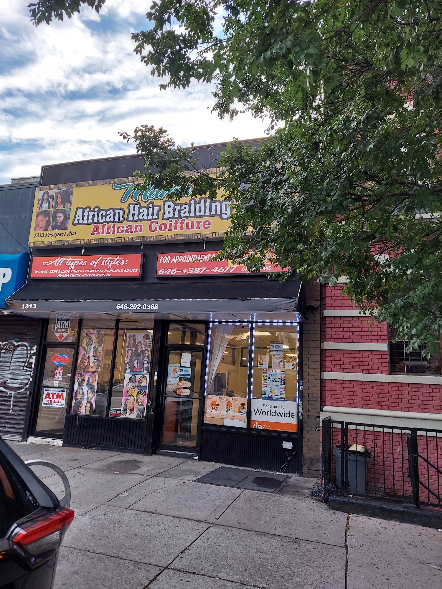MARIA HAIRBRAIDING AFRICAN COIFFURE
