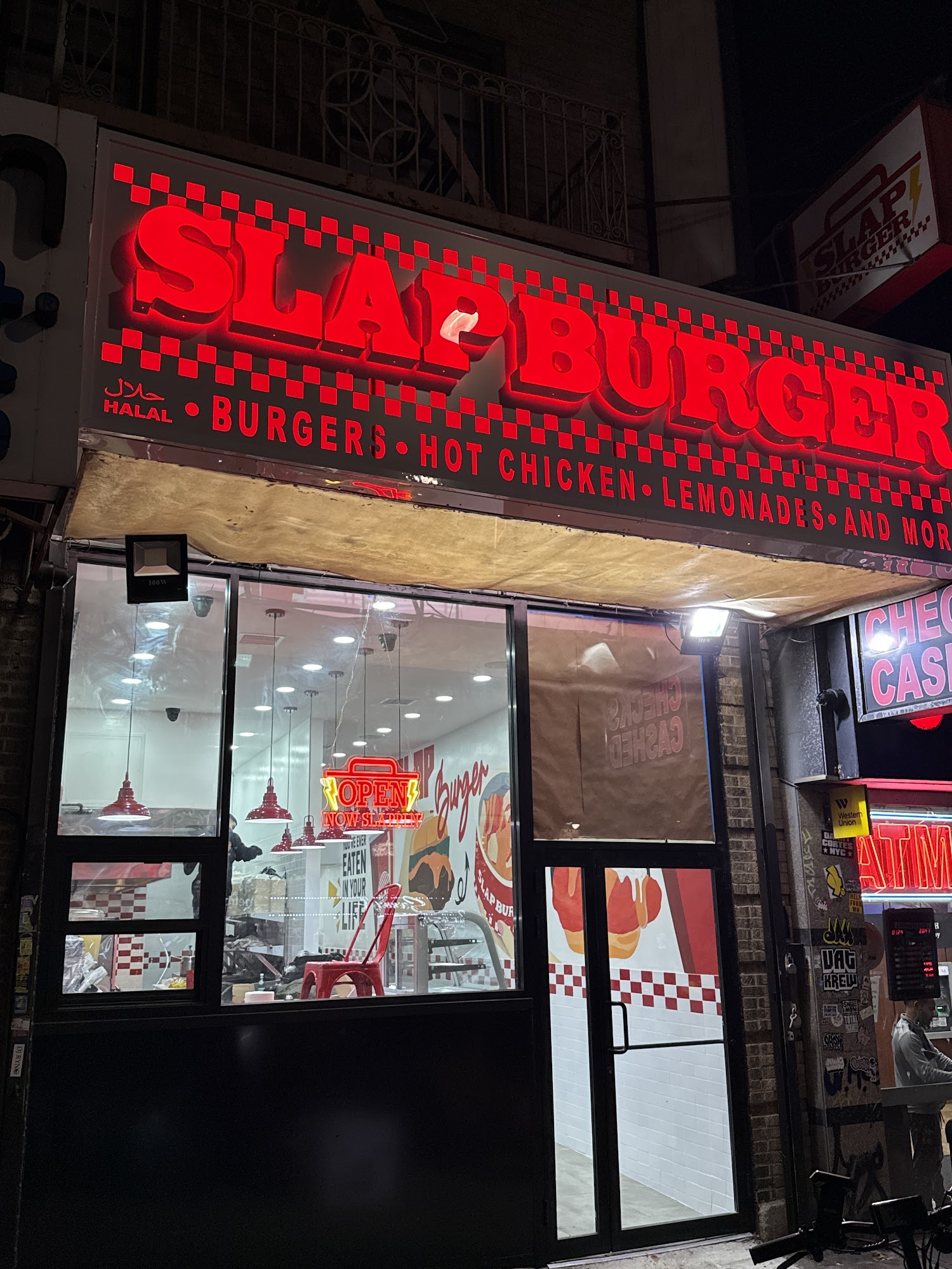 Slap Burger Bronx 161 Menu