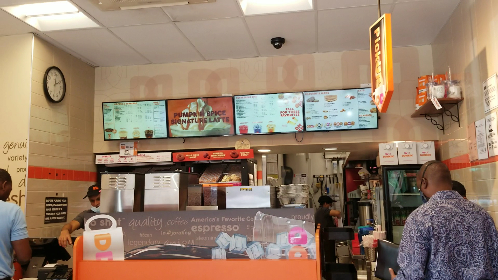 Dunkin' Menu