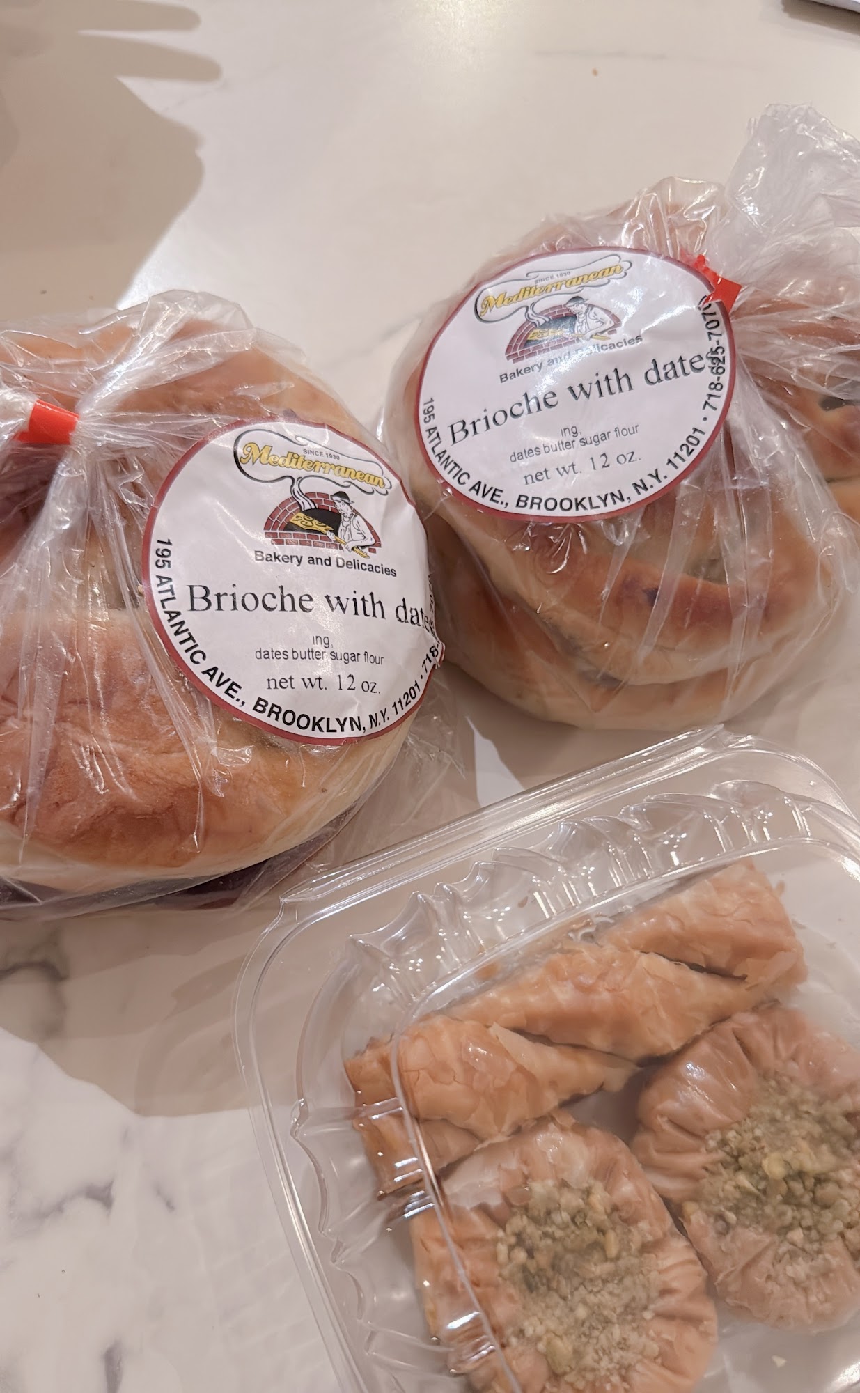 Damascus Bread & Pastry Shop Menu