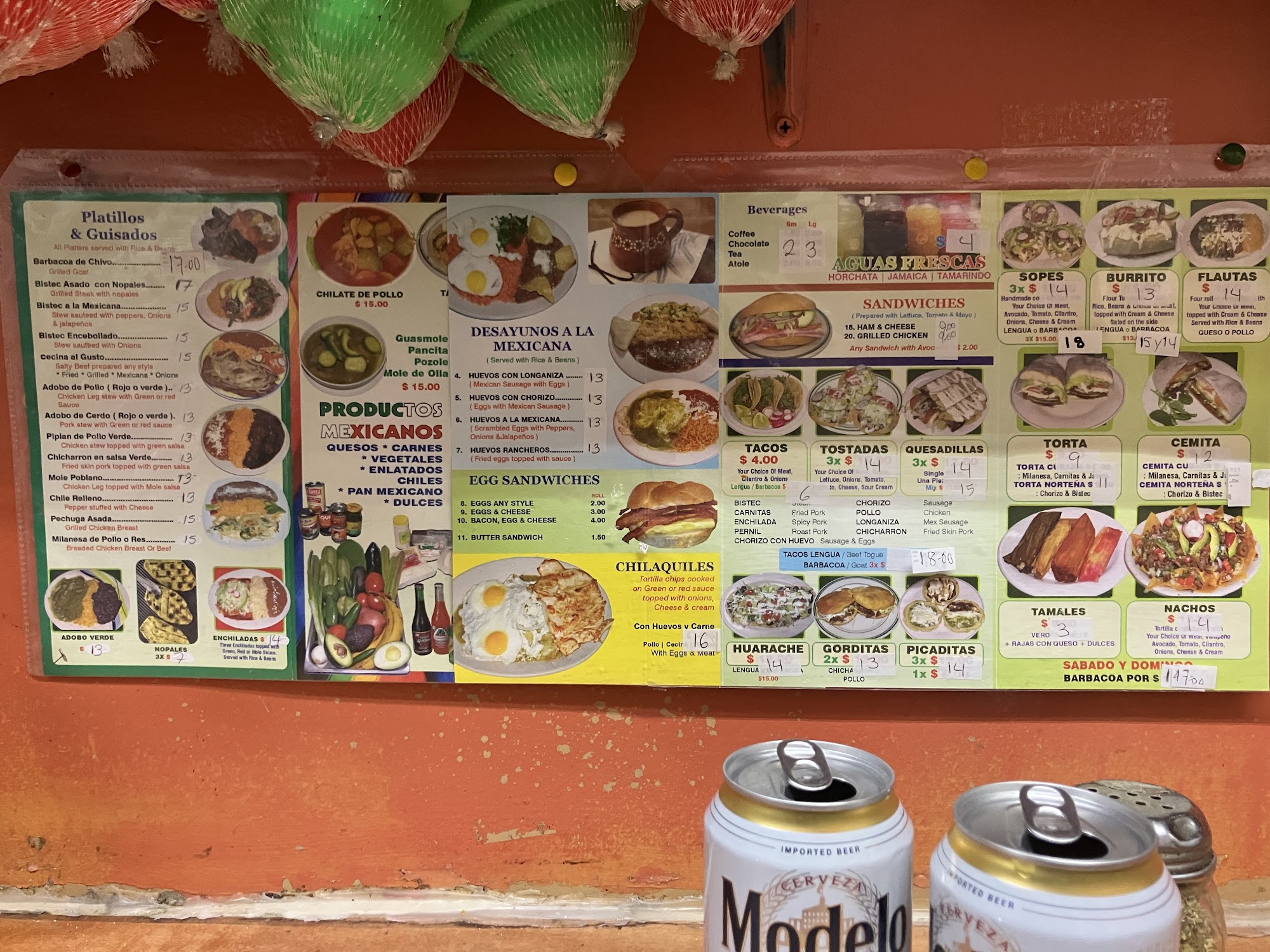 Espuma Viannely Deli & Grocery Menu