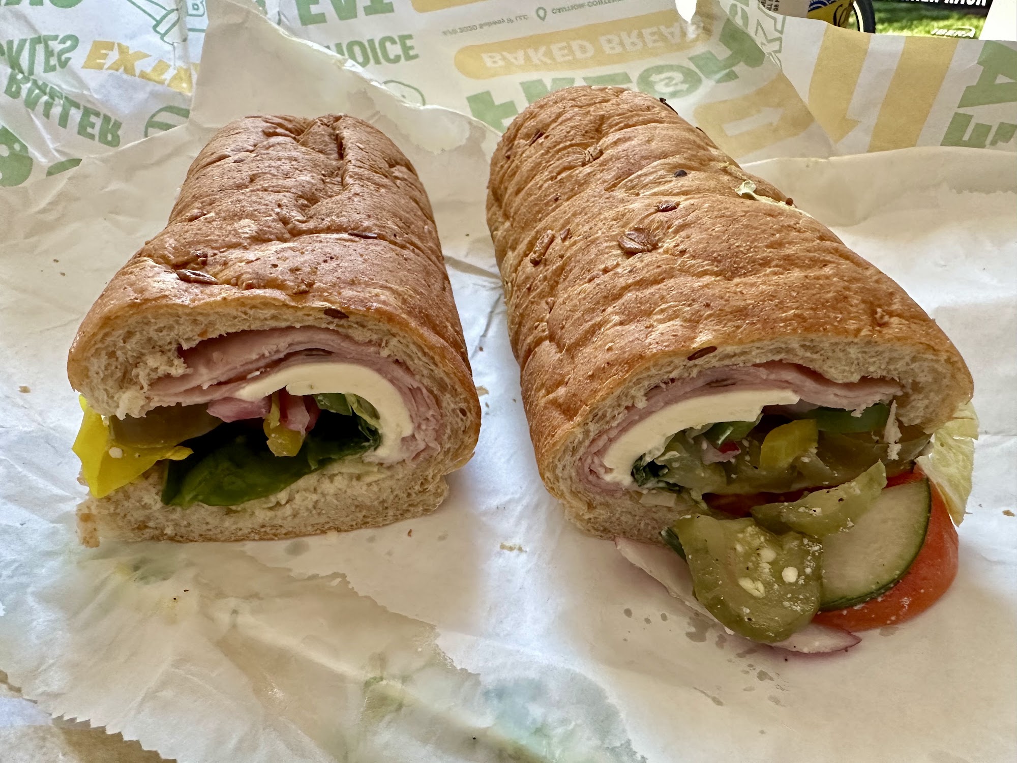 Subway Menu