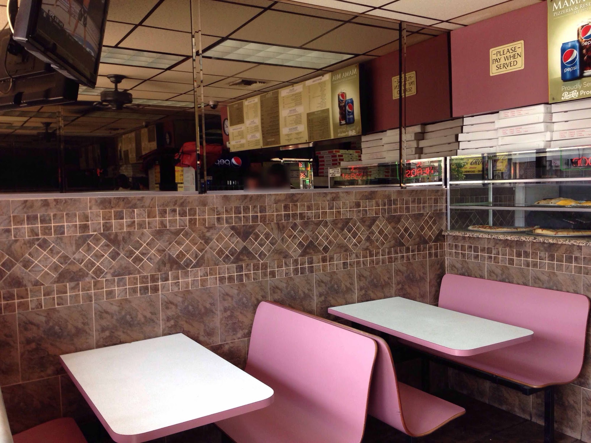 Mamma Mia Pizza Menu