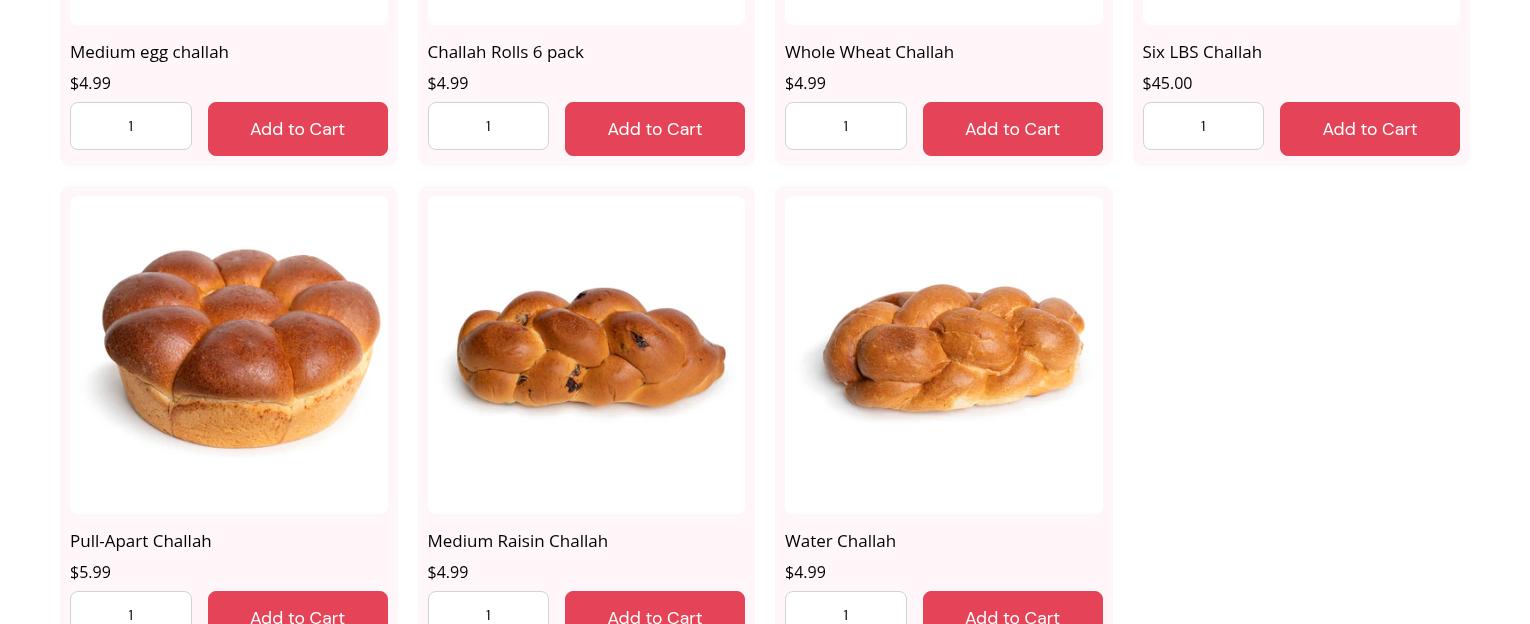 Gertel's Bake Shoppe Menu