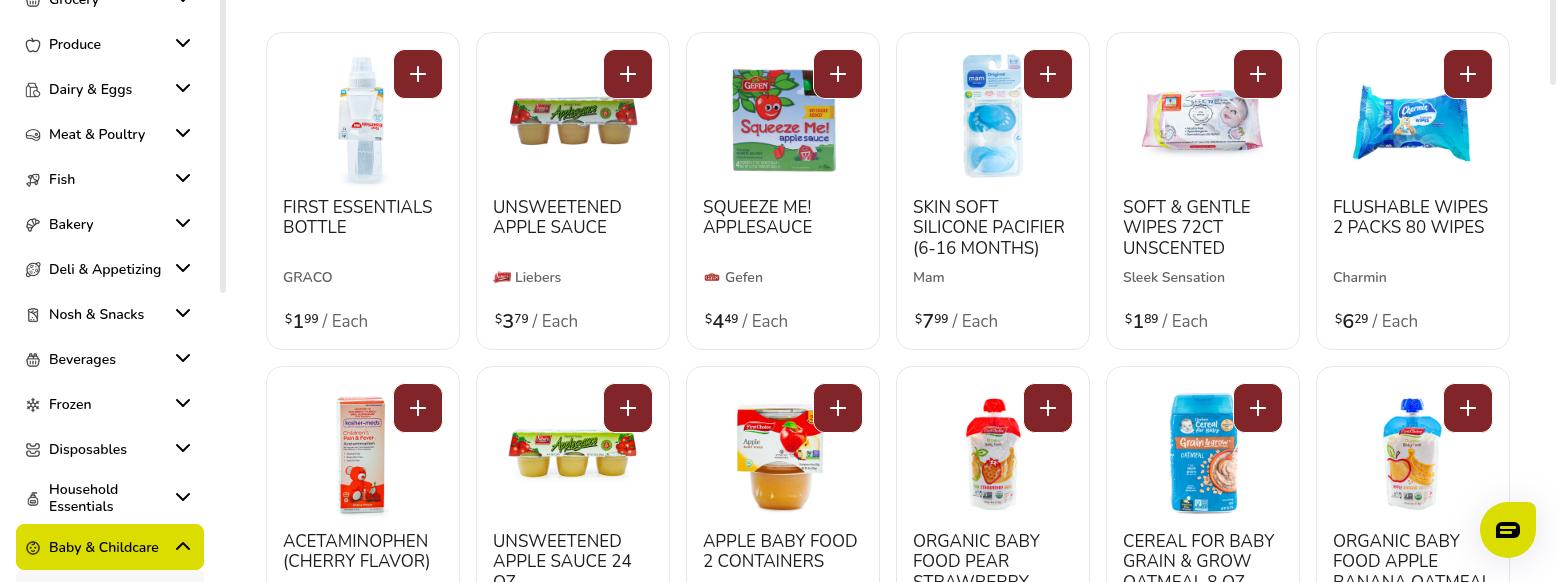 Wiesner's Food Inc. Menu