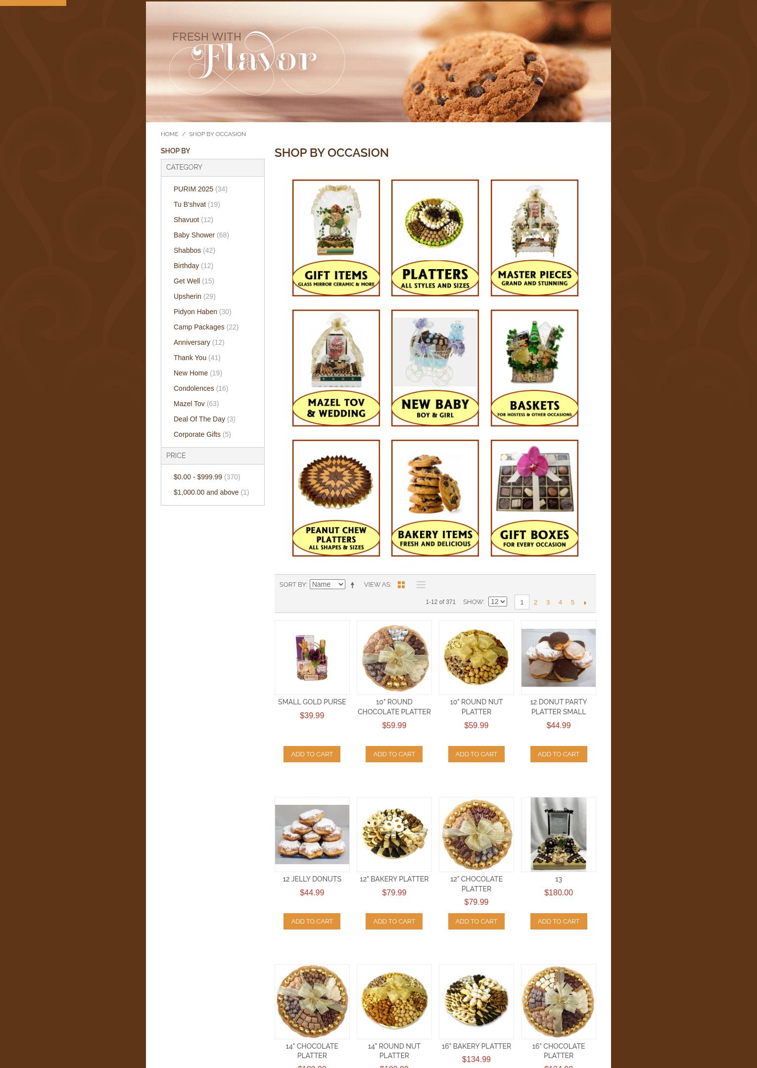 Yossi's Sweet House Menu