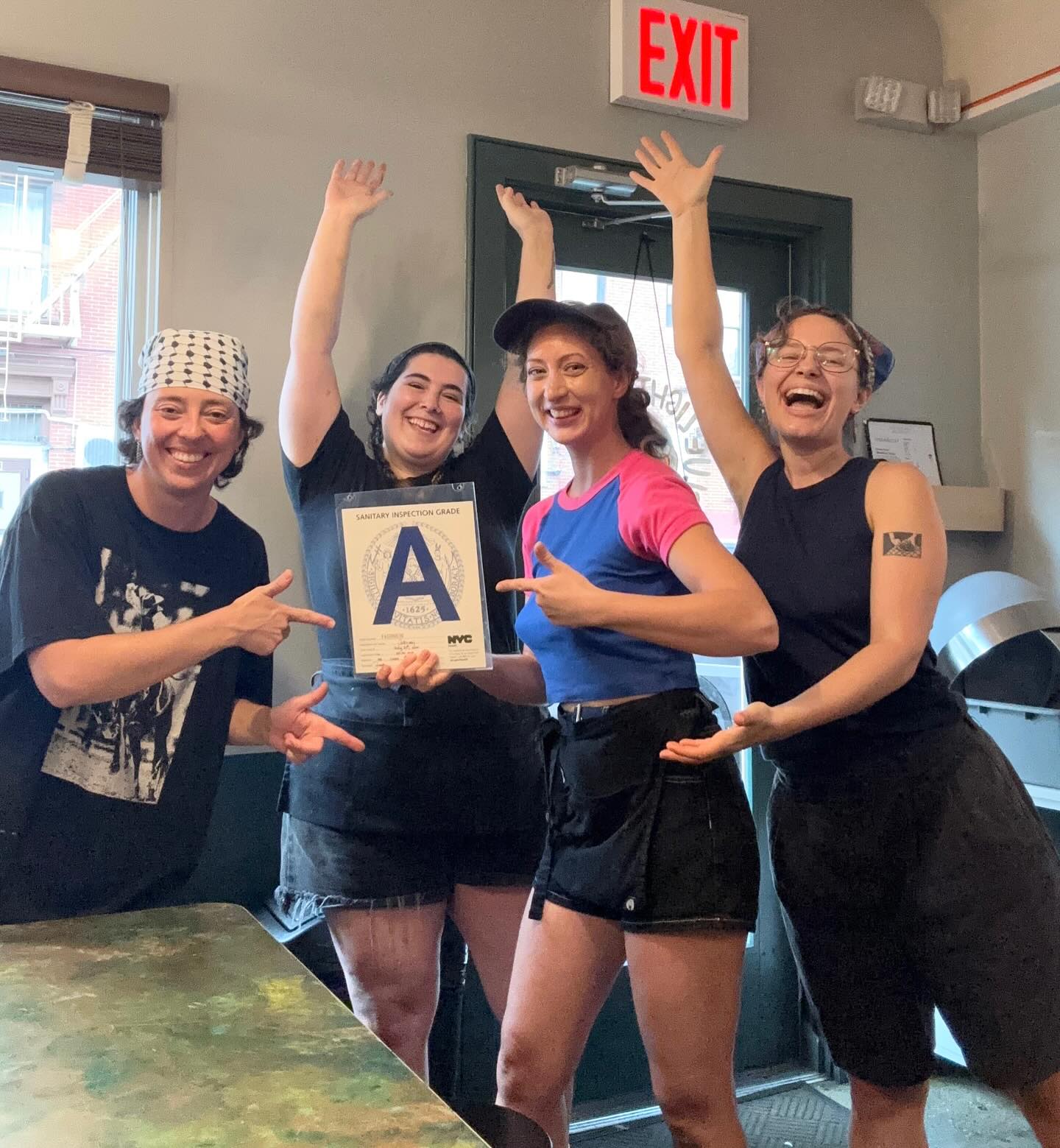 The Blue Light Speak Cheesy Brooklyn