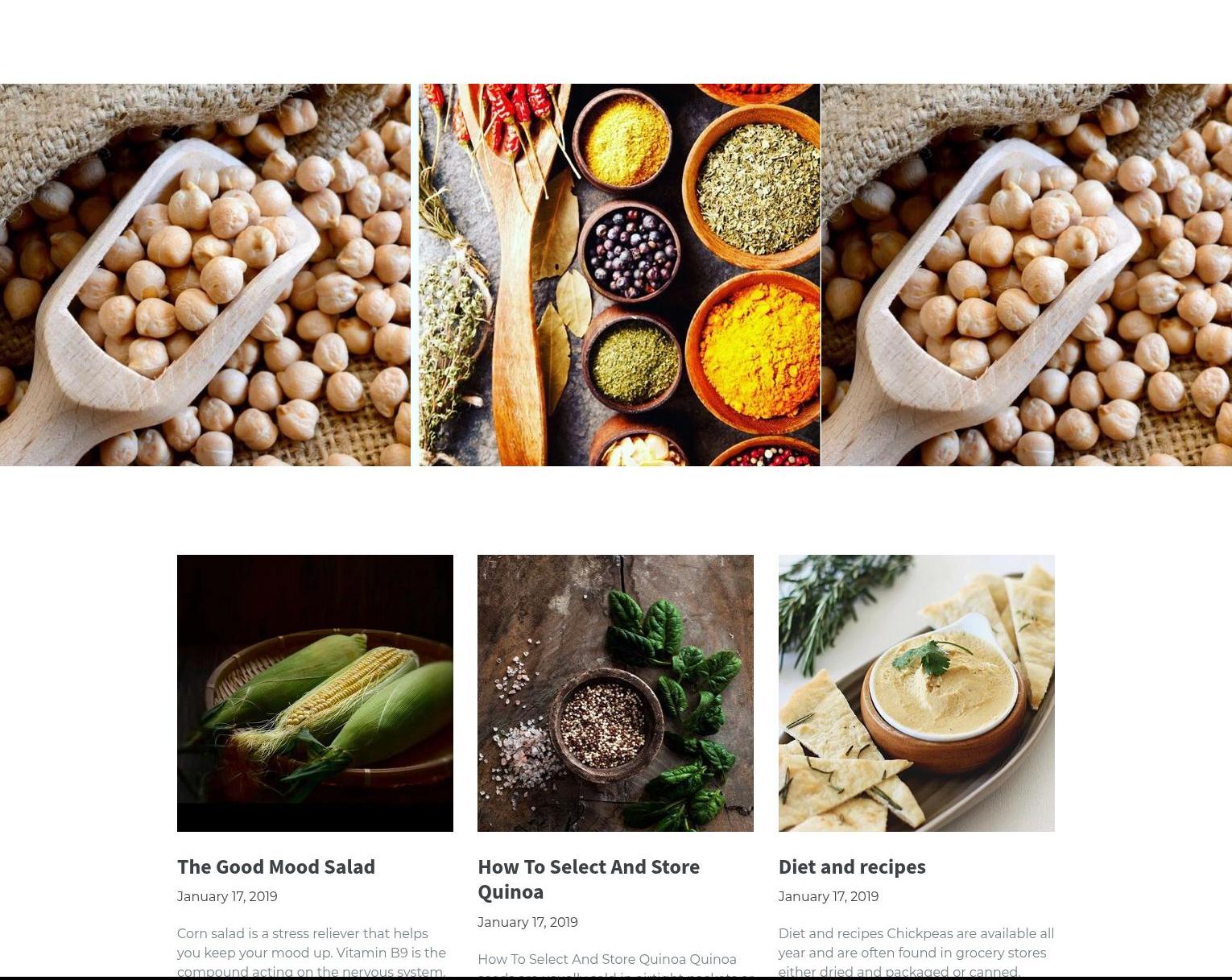 House Of Salads Menu