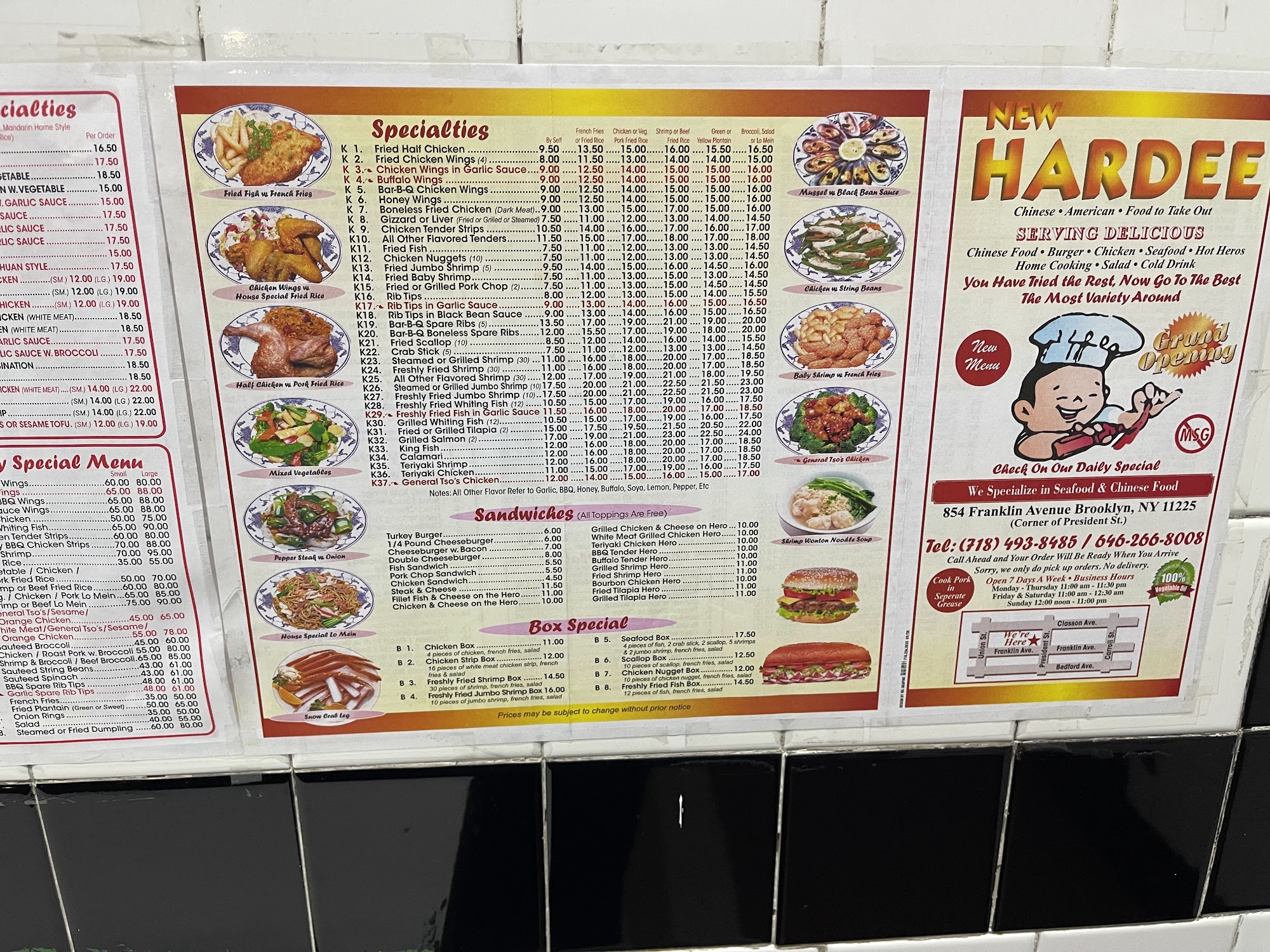 New Hardee Menu