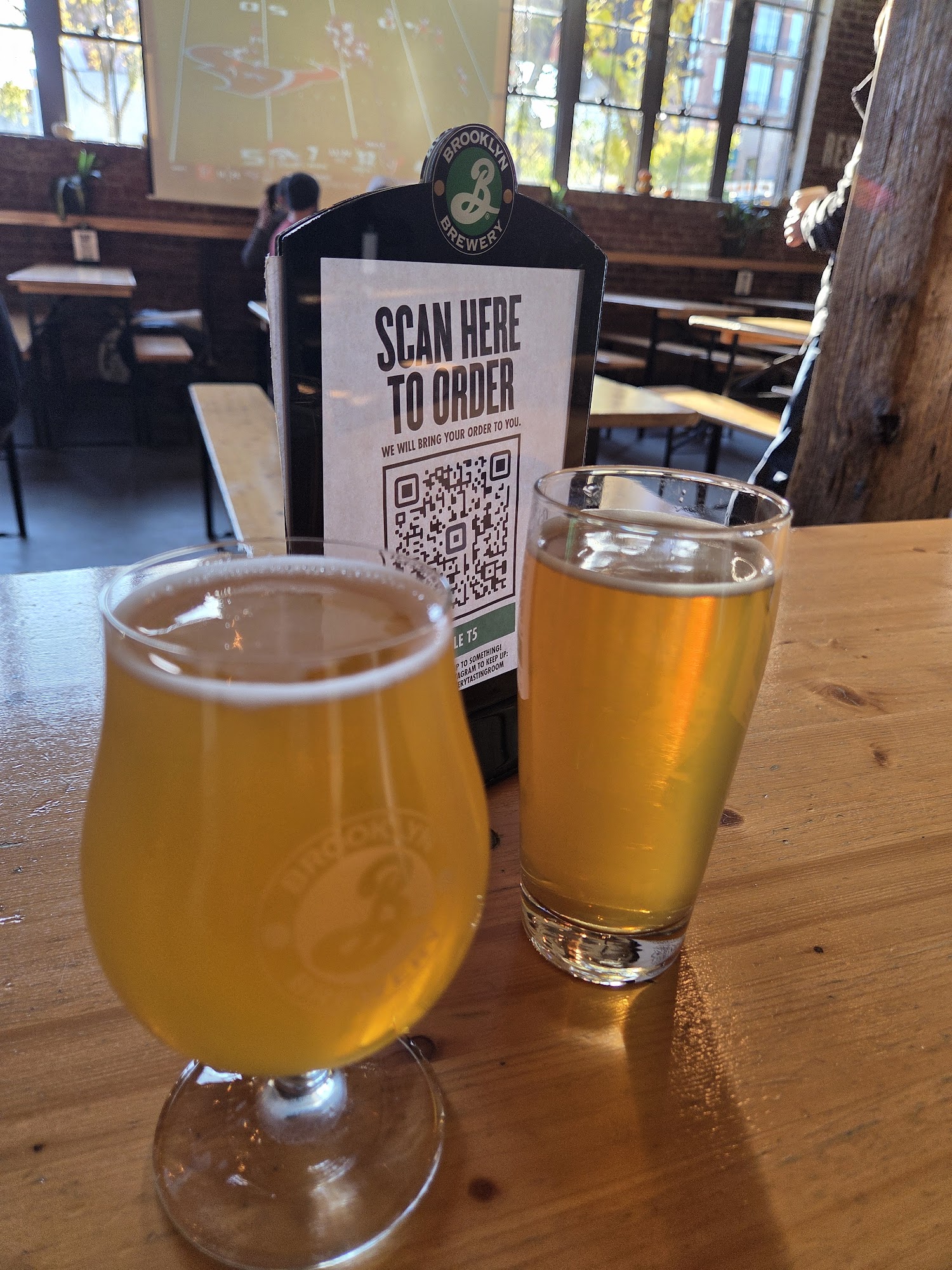 Brooklyn Brewery Menu