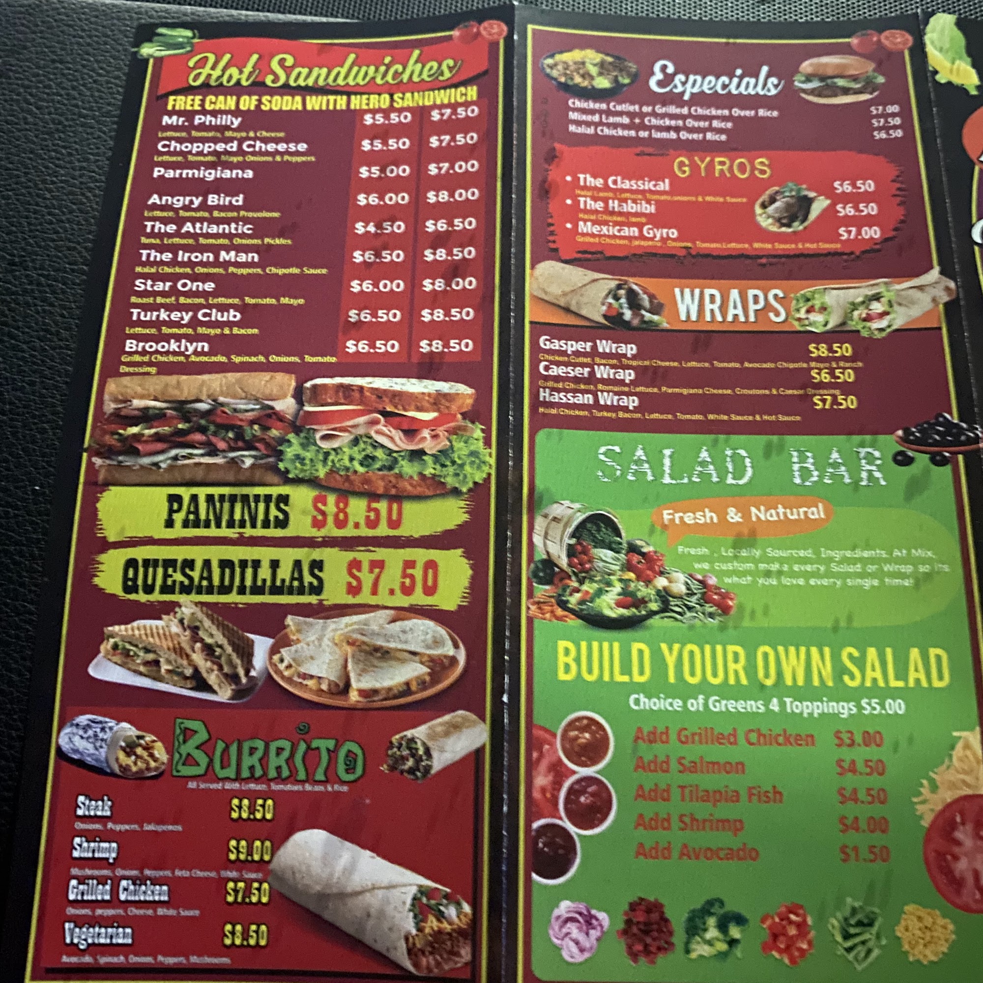 4th Avenue Gourmet Deli Menu