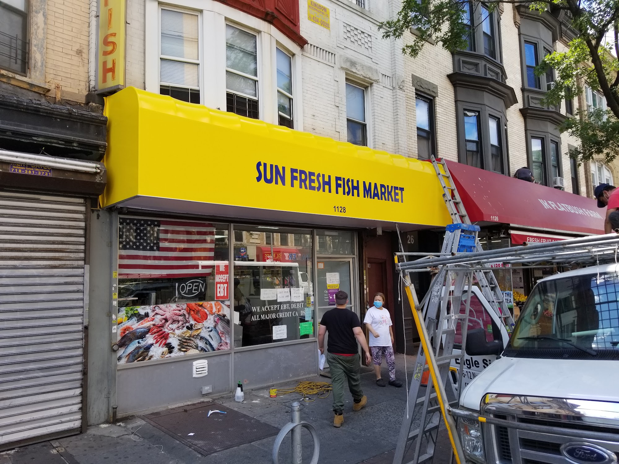 Sun Fresh Fish Market Menu