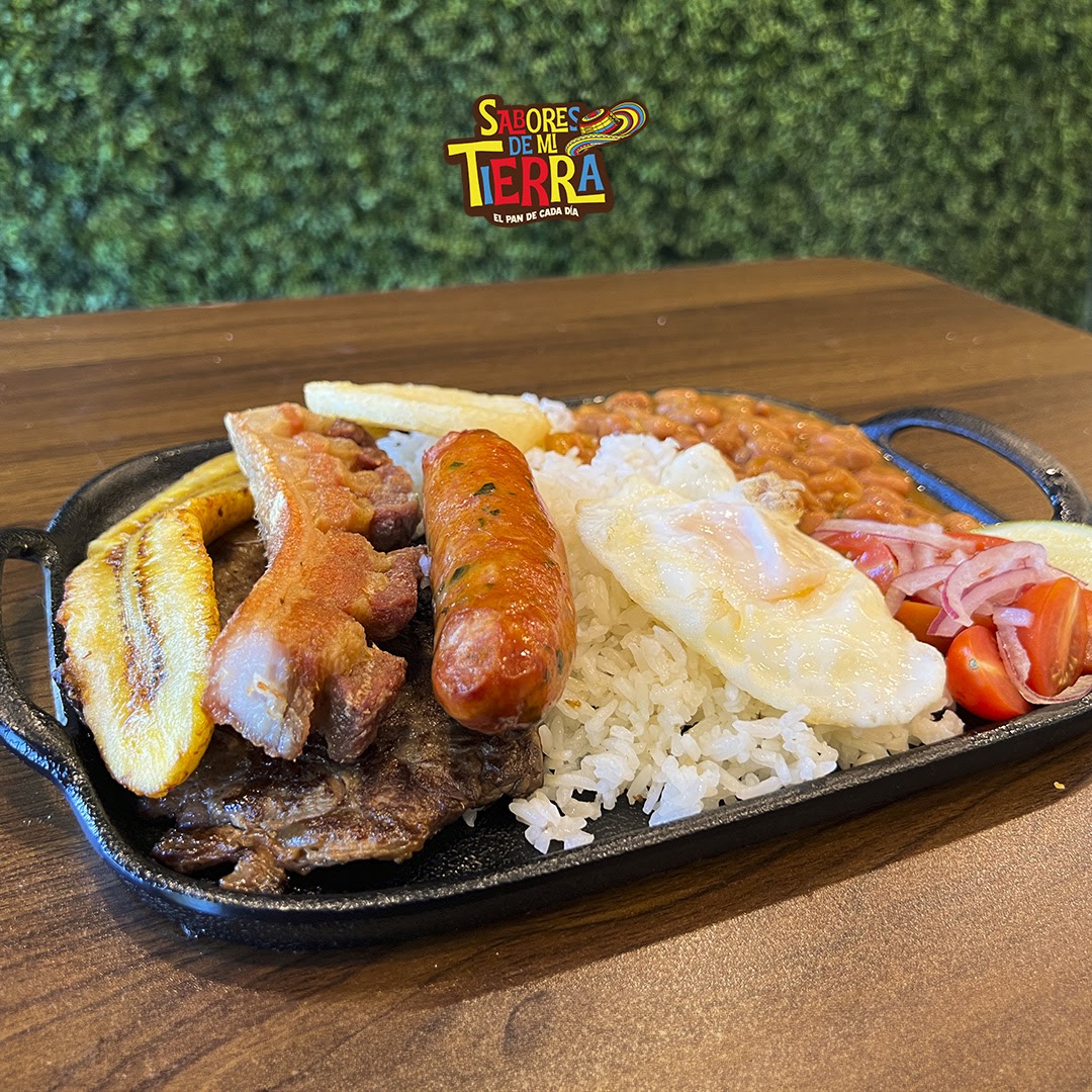 Sabores de mi tierra Menu
