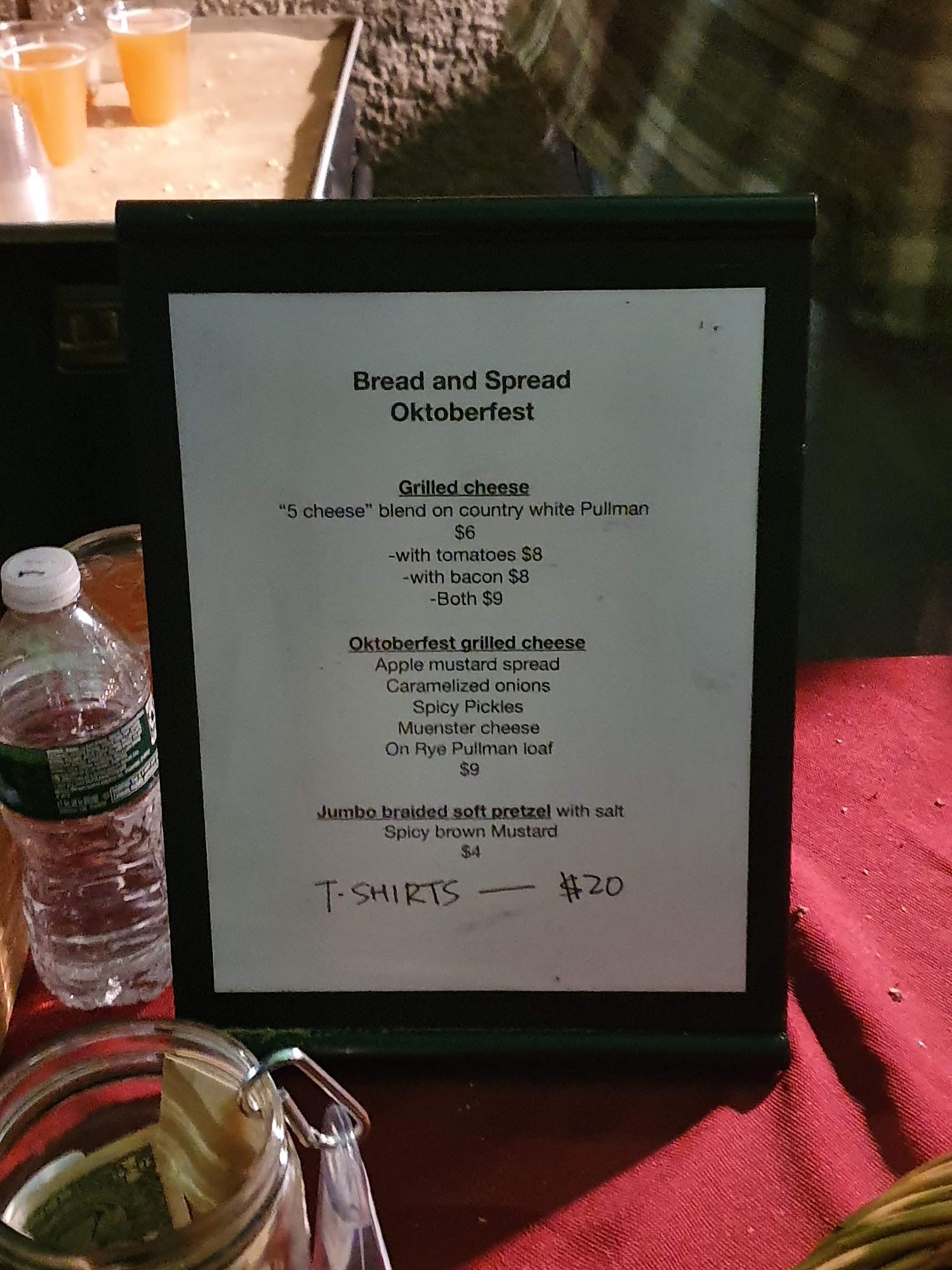 Dumbo Station Menu