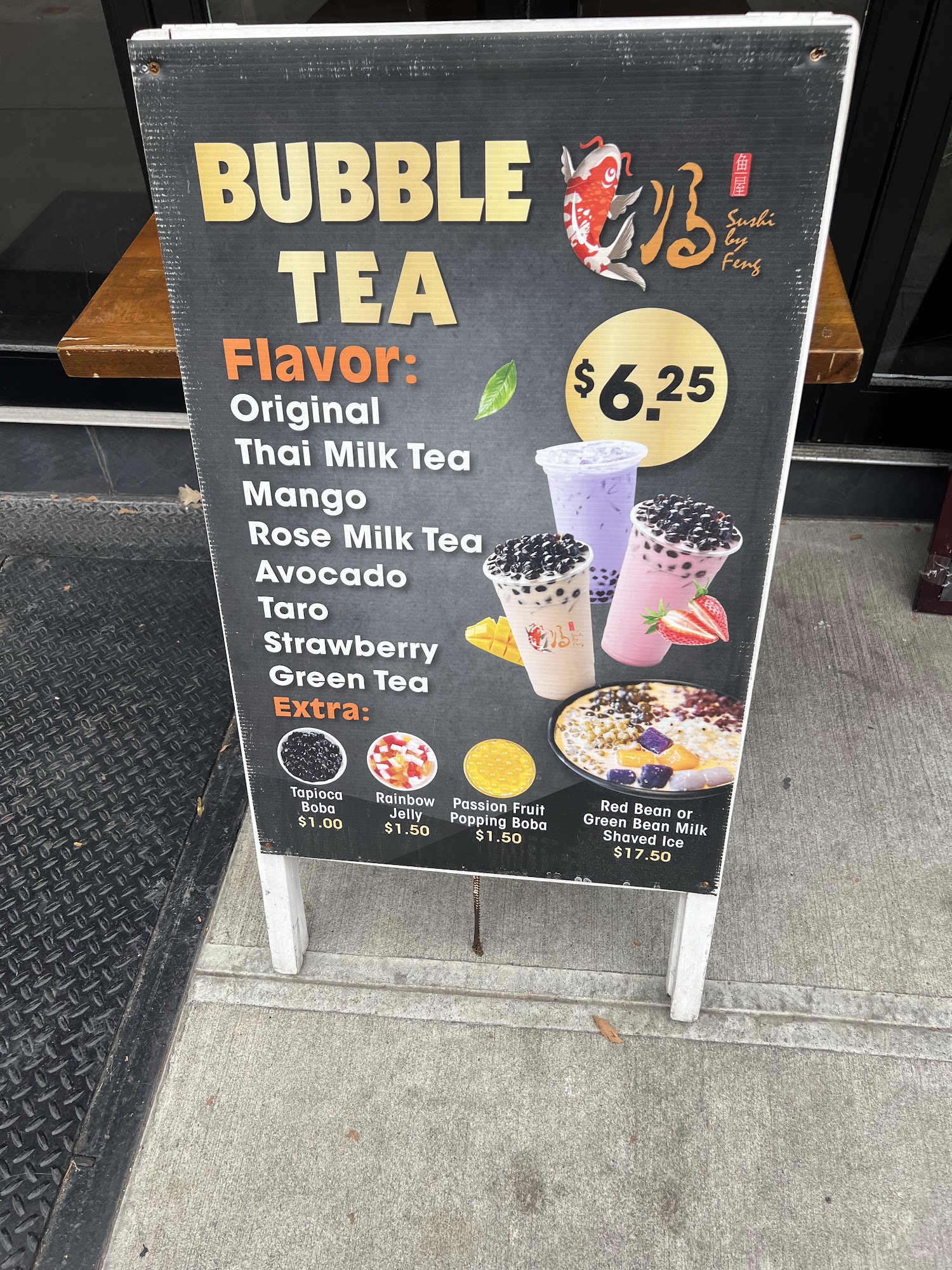 Maple Domo Sushi Menu