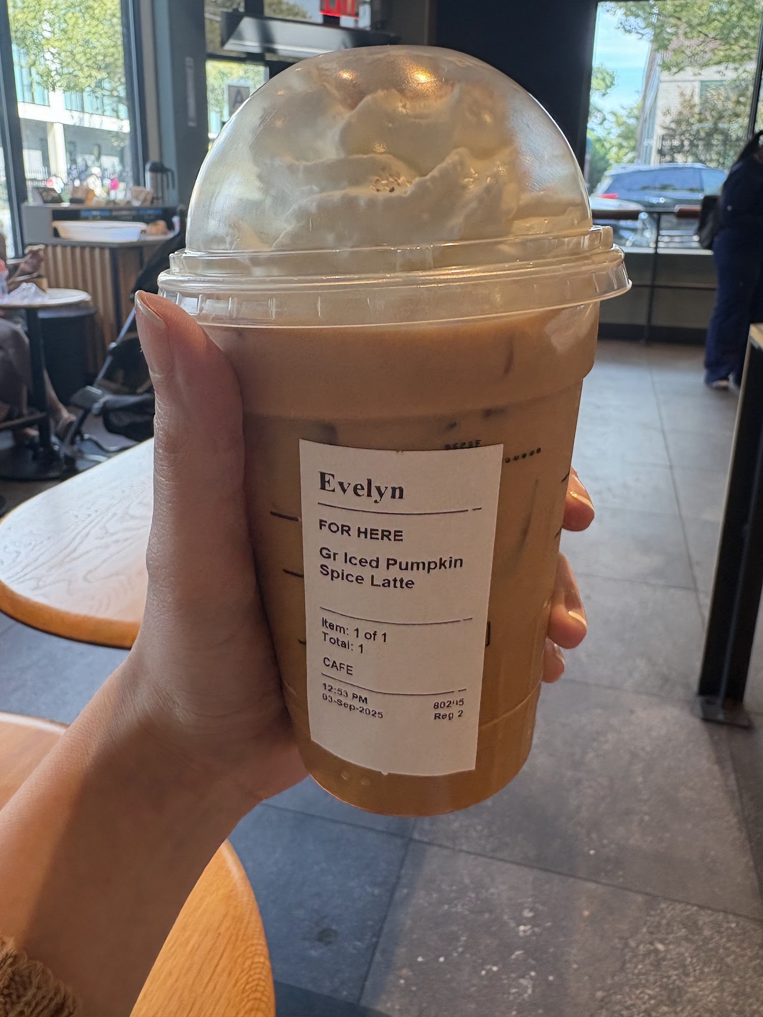 Starbucks Menu