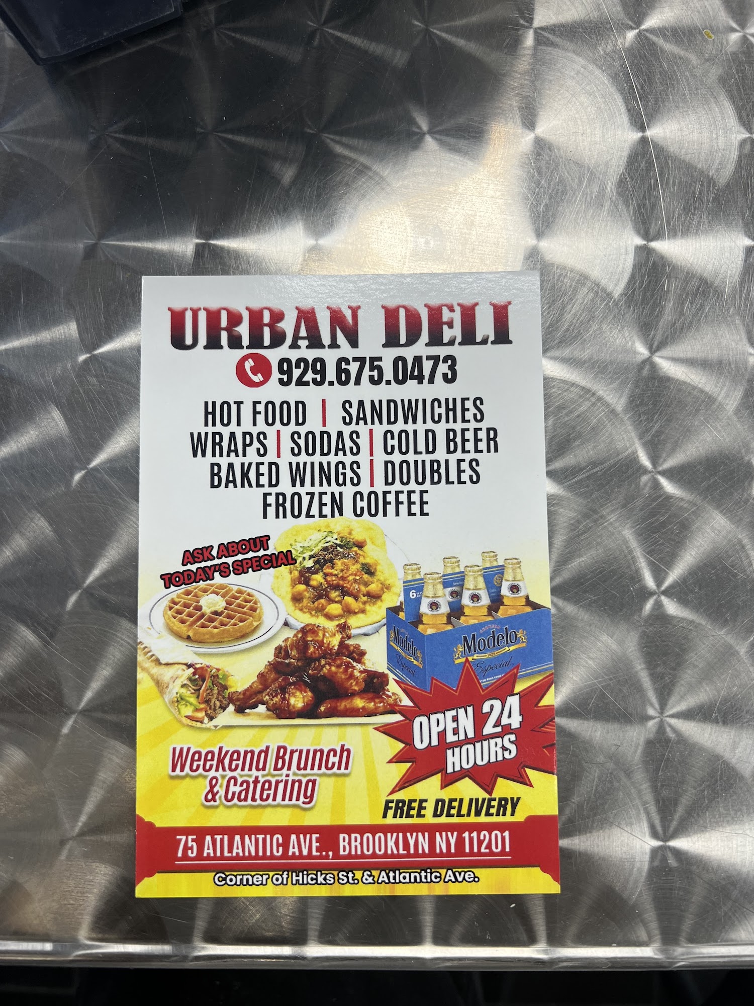 Urban Deli Menu