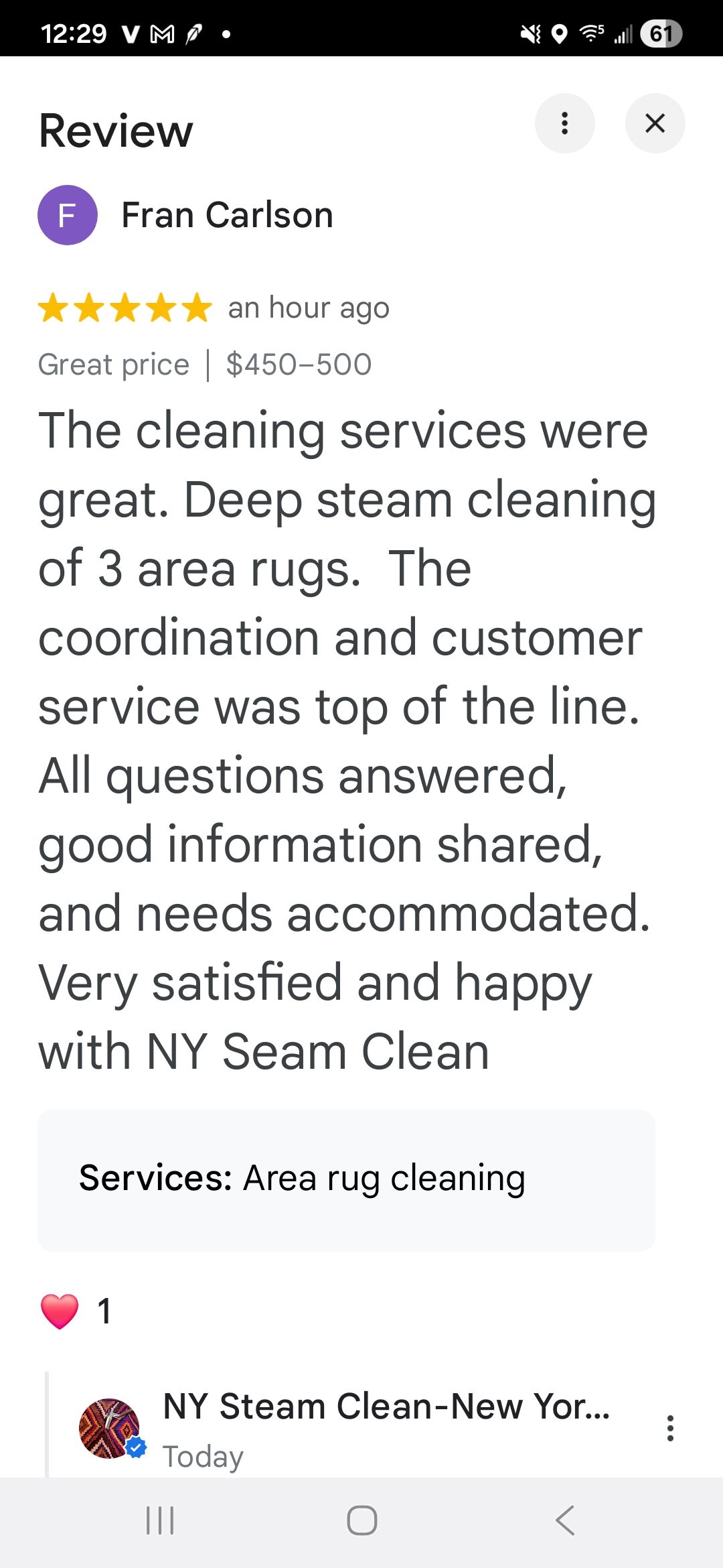 NY Steam Clean-New York's Top Rated Carpet Cleaners 79 Pine St, Manhattan New York 10005