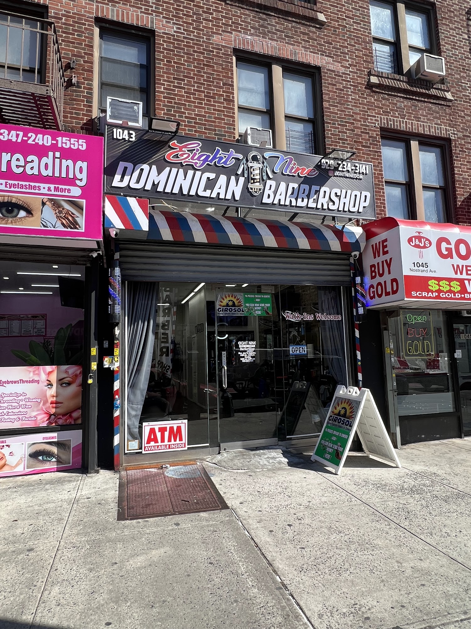 Eight Nine Dominican Barbershop 1043 Nostrand Ave, Brooklyn New York 11225