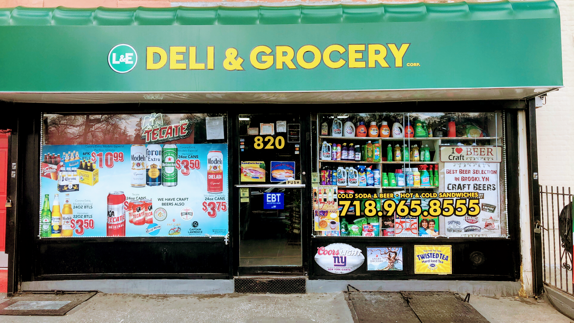 L&E Deli & Grocery 820 5th Ave, Brooklyn, NY 11232