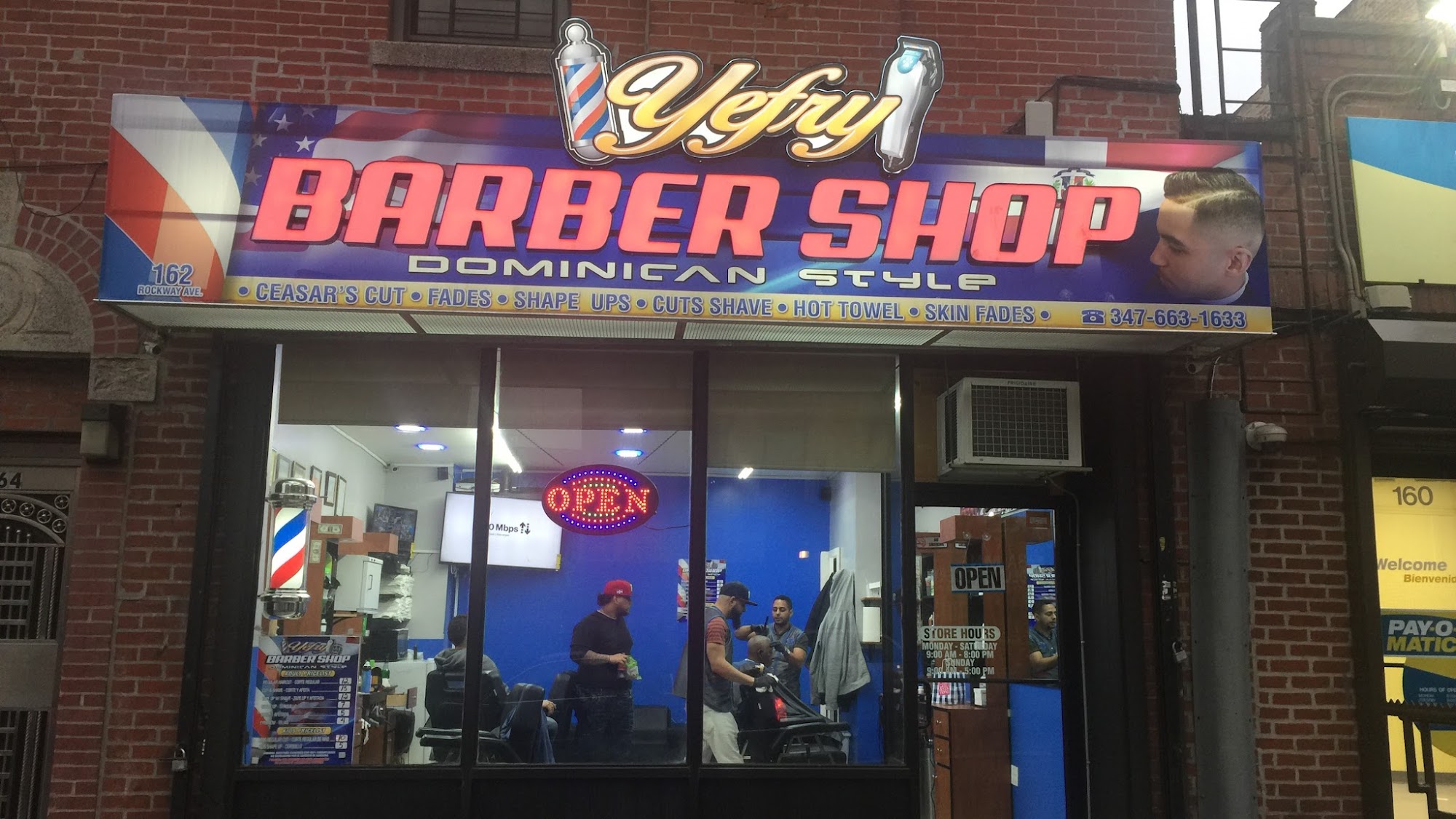 Yefry Barber Shop corp