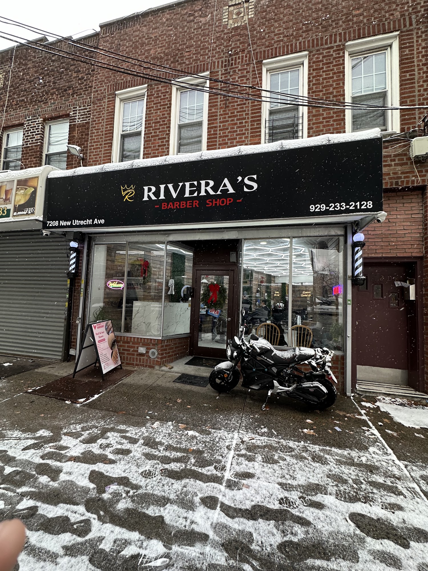 Rivera’s barber shop 7208 New Utrecht Ave, Brooklyn New York 11228