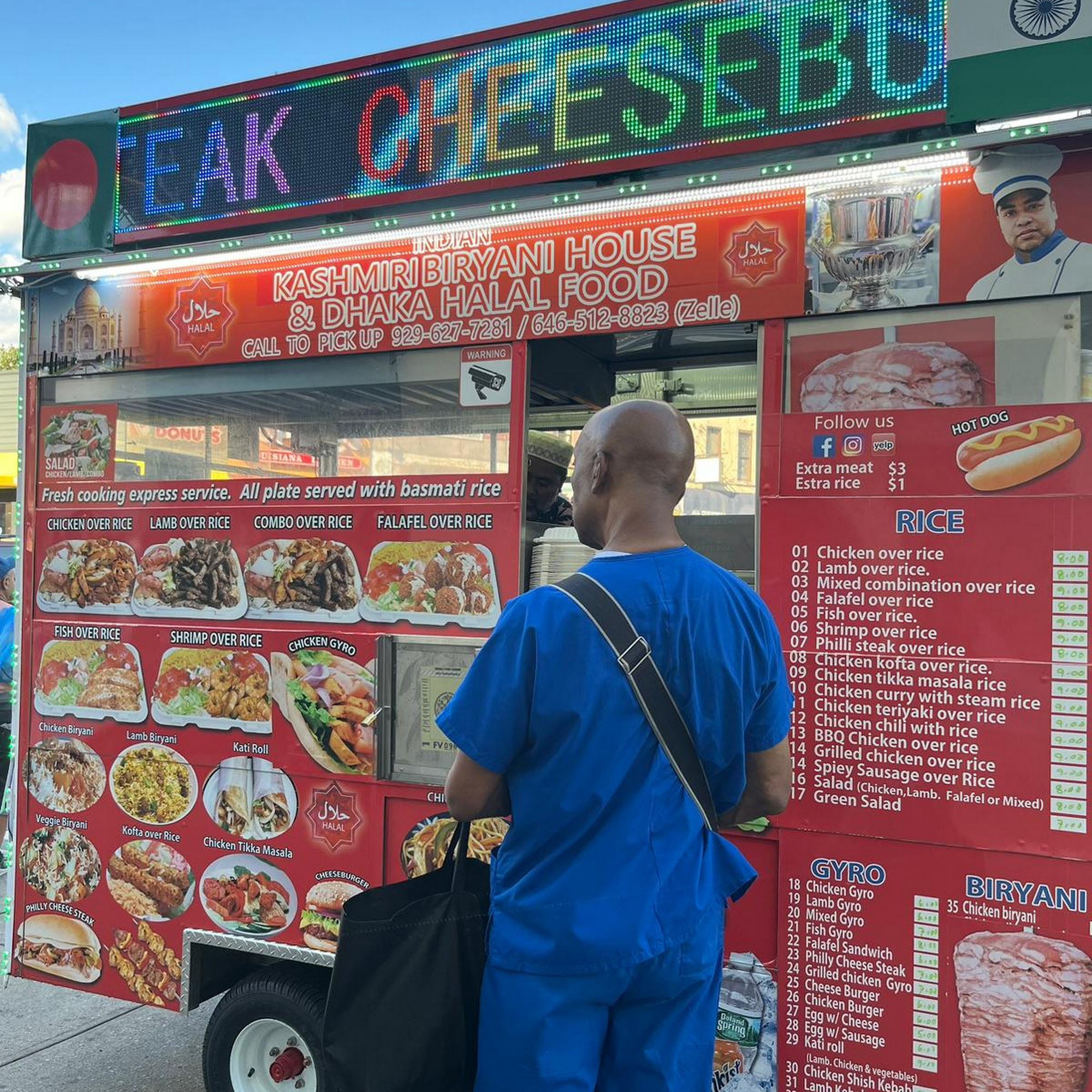 Dhaka Halal food Menu