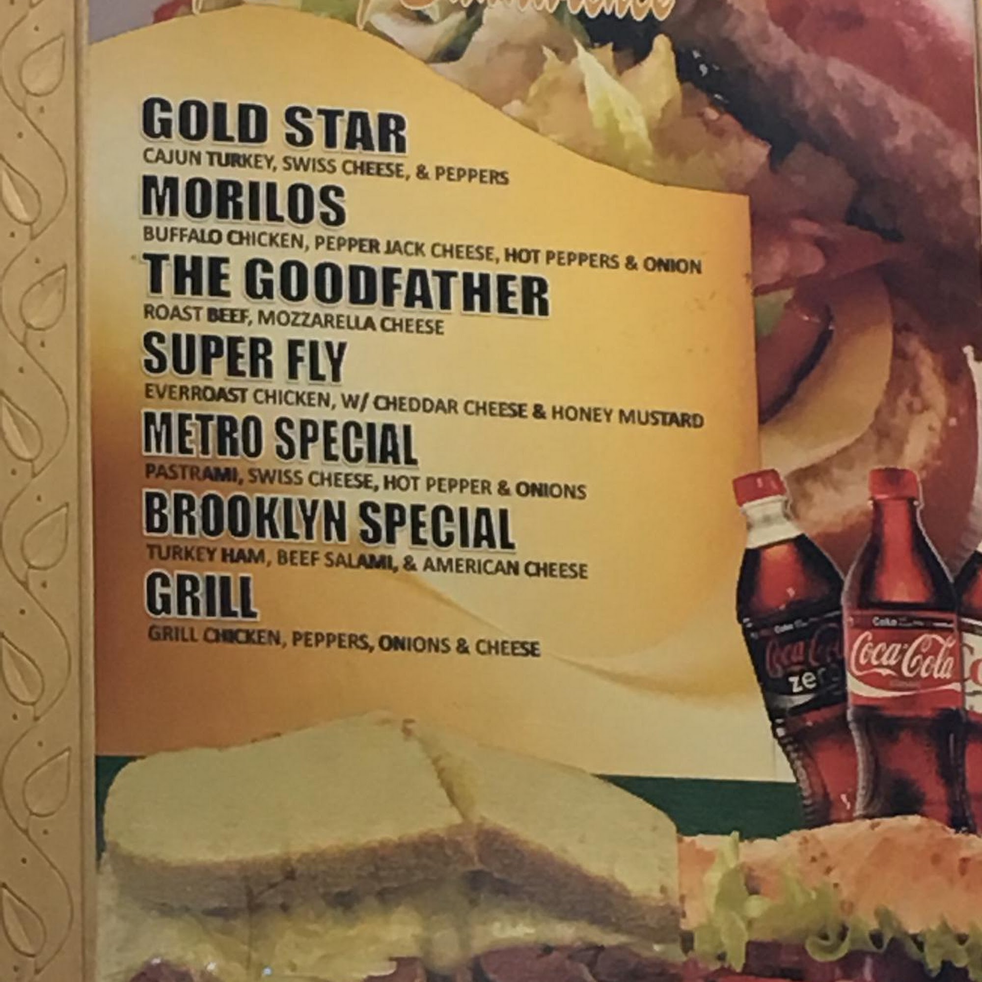 Royal Deli Menu