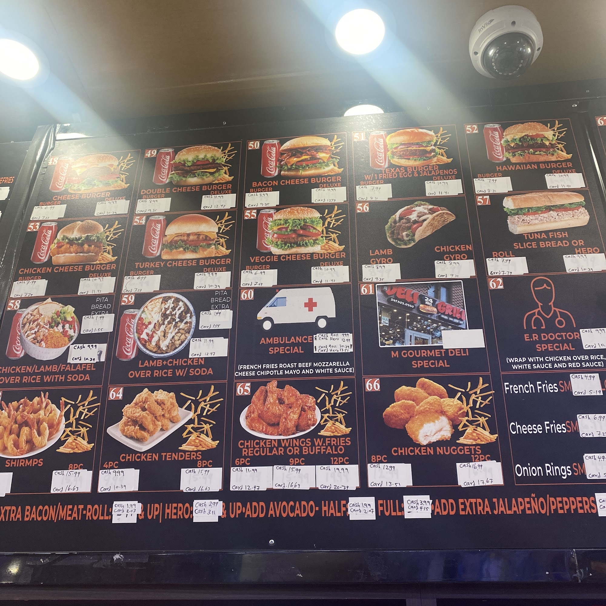 Maimoni Gourmet Deli & Grill Menu