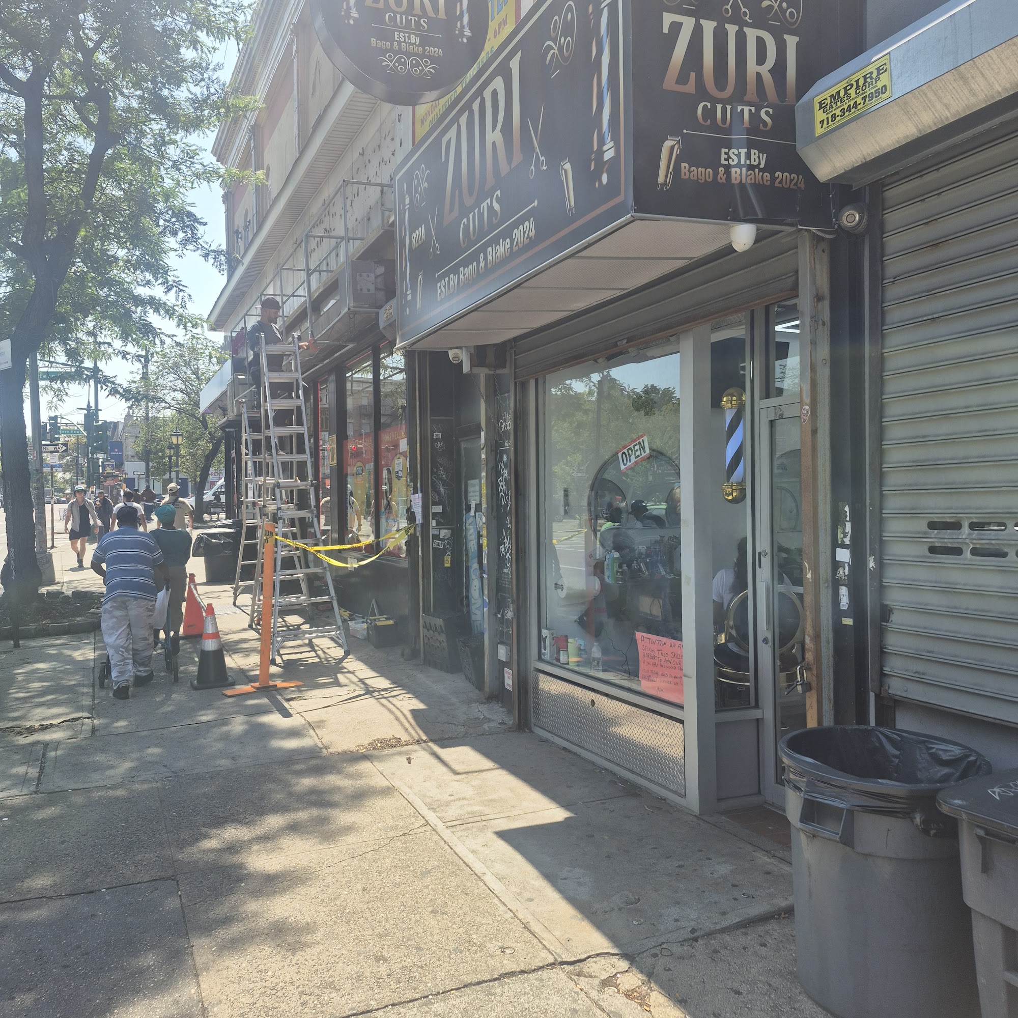 ZURI Barbershop LLC 822A Nostrand Ave, Brooklyn New York 11216